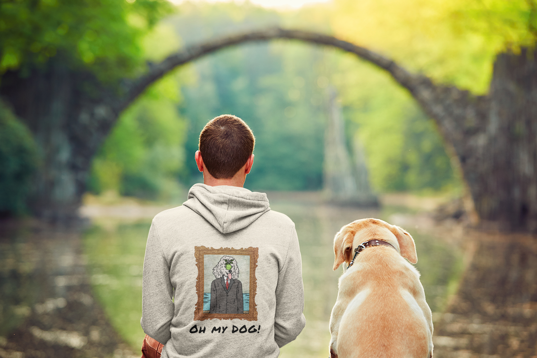 🖼️ The Son of a Dog Design in Black DTF Transfer FT430