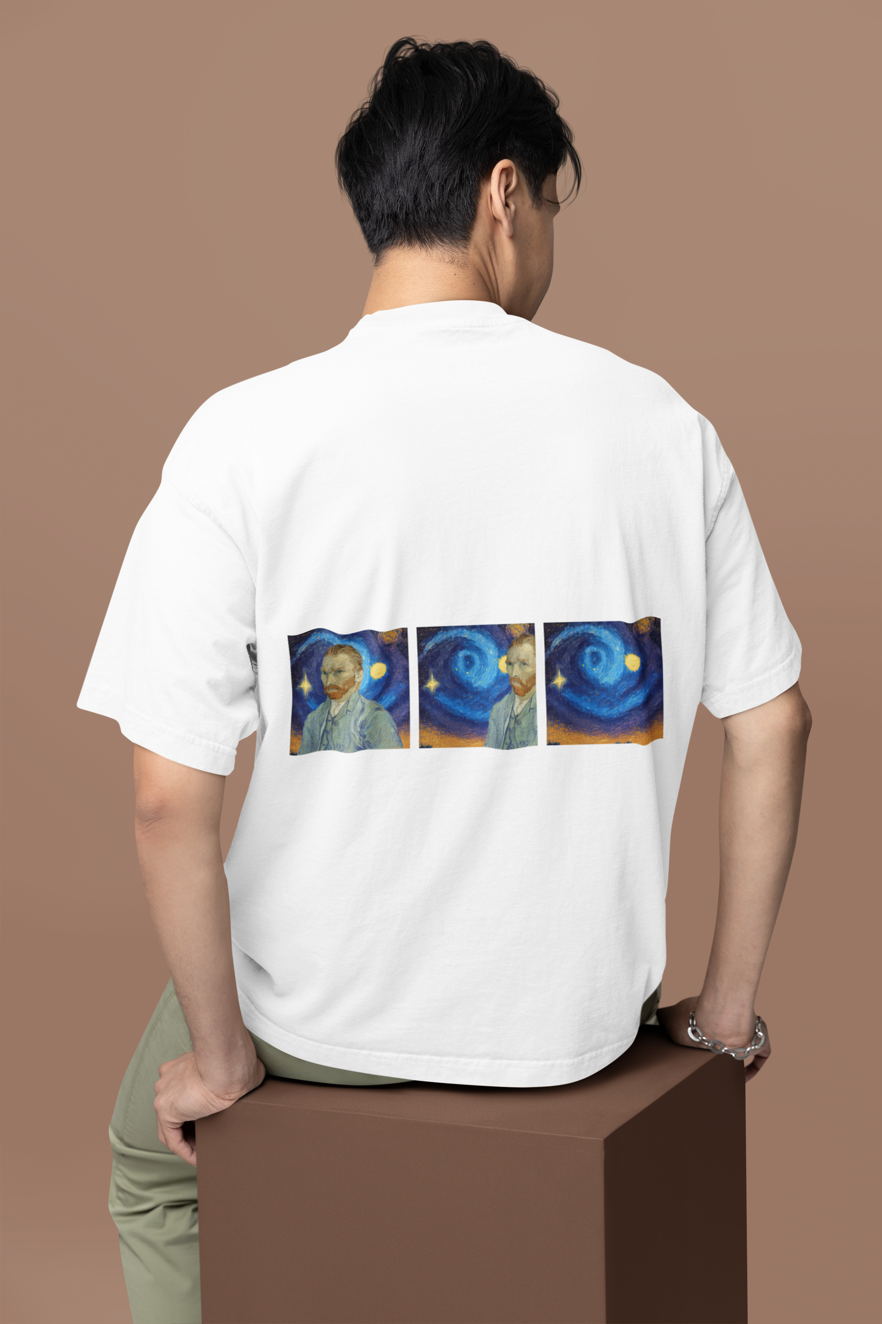 🎨🌀 Van Gogh Funny Art Design DTF Transfer FT305