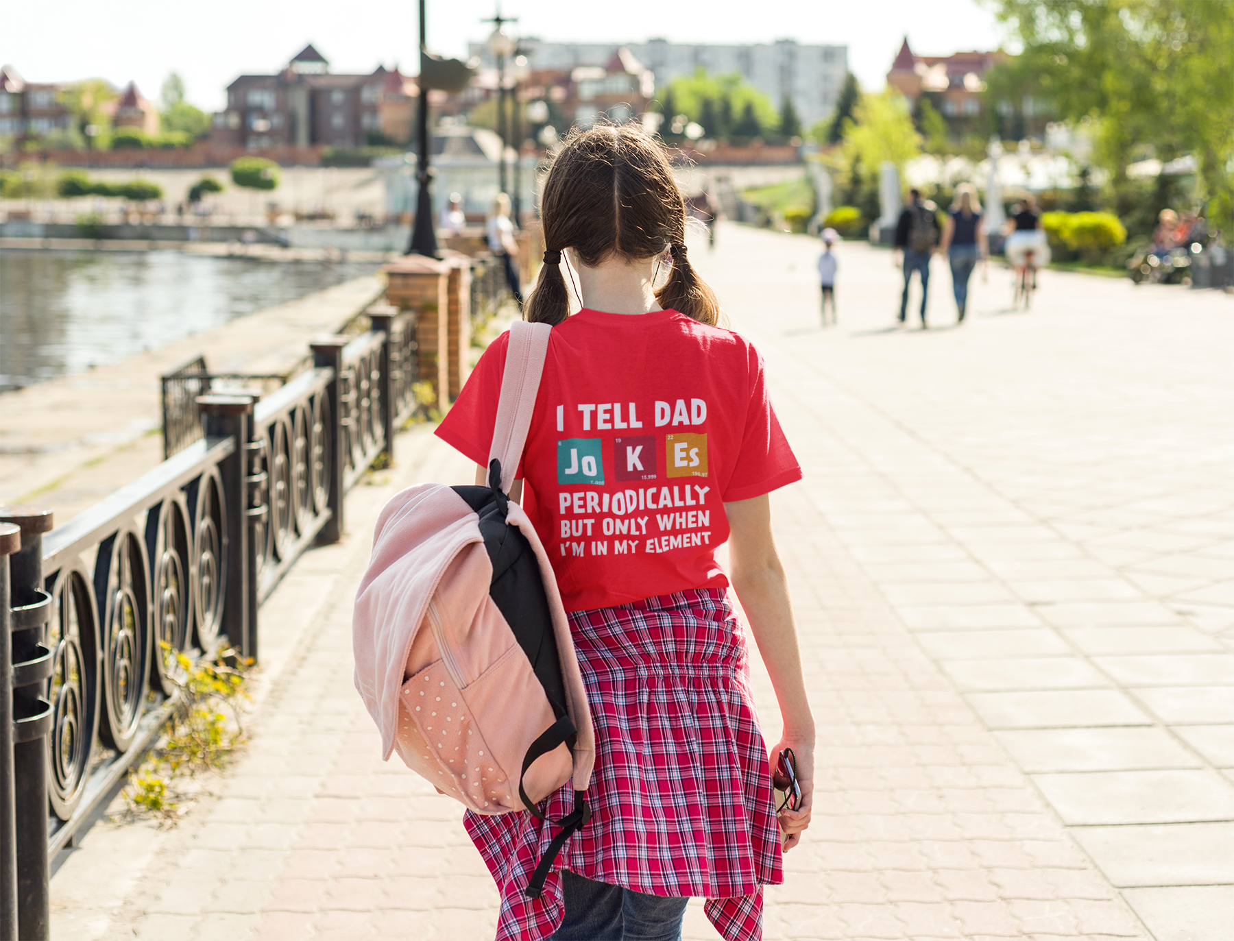 🧪 I Tell Dad Jokes | Periodic Humor DTF Transfer FT701