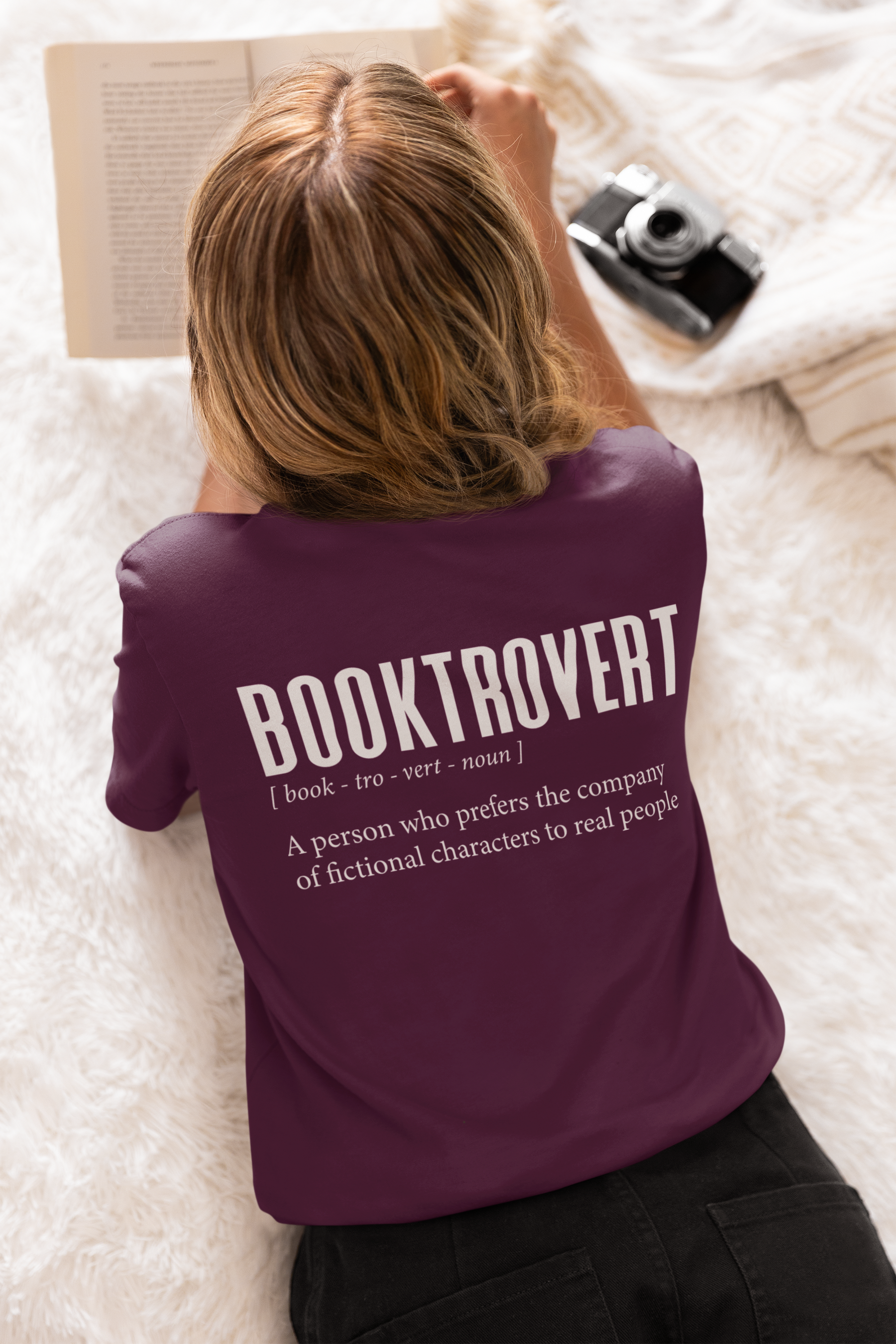 📚 Booktrovert – Literary Definition DTF Transfer FT726