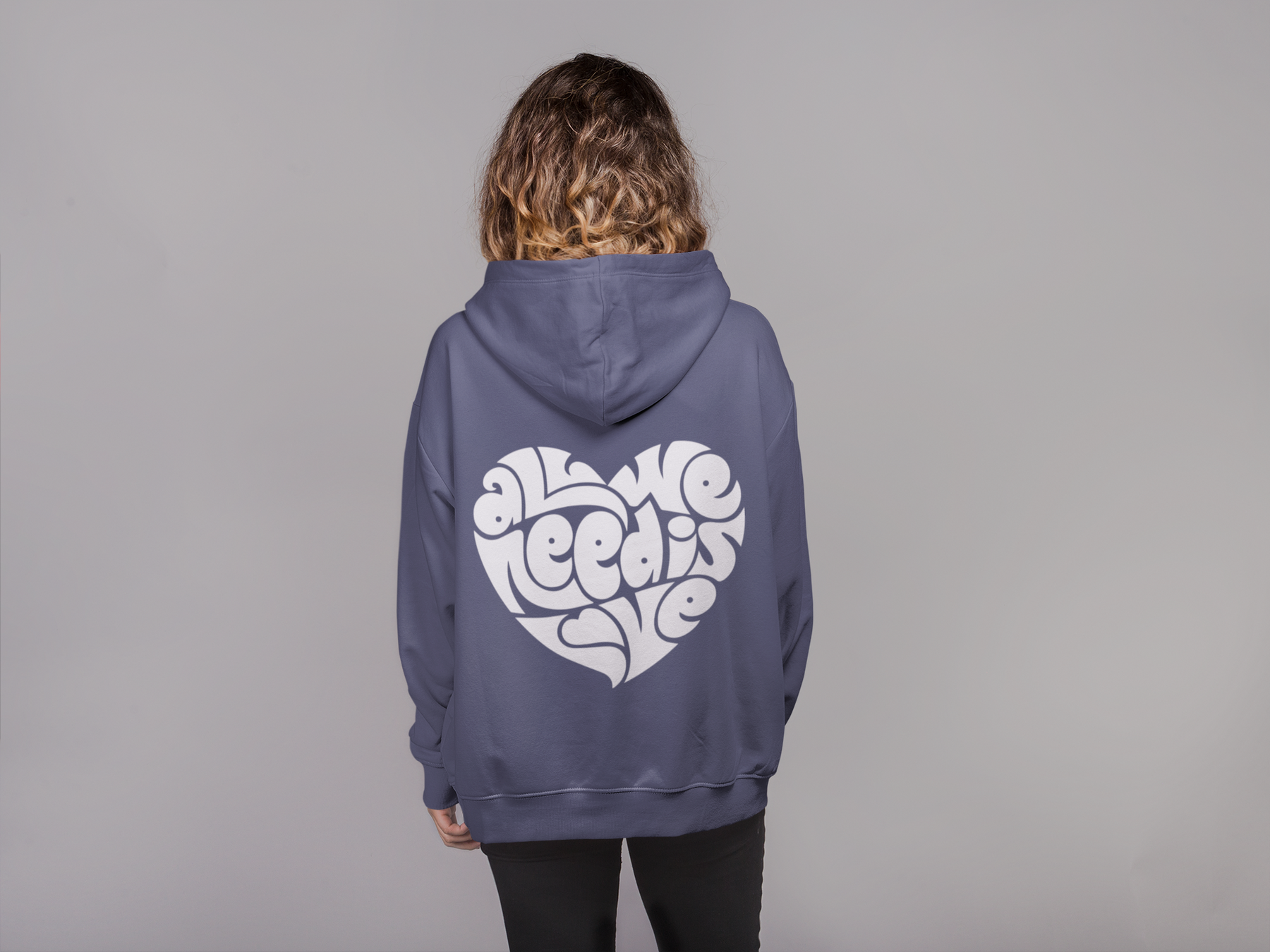 🤍 All We Need Is Love Design DTF Transfer FT401