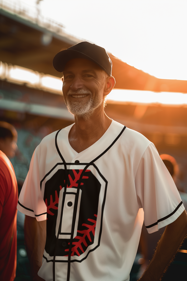 ⚾ Athletic Number “0” – Baseball Stitch | DTF Transfer FT1164