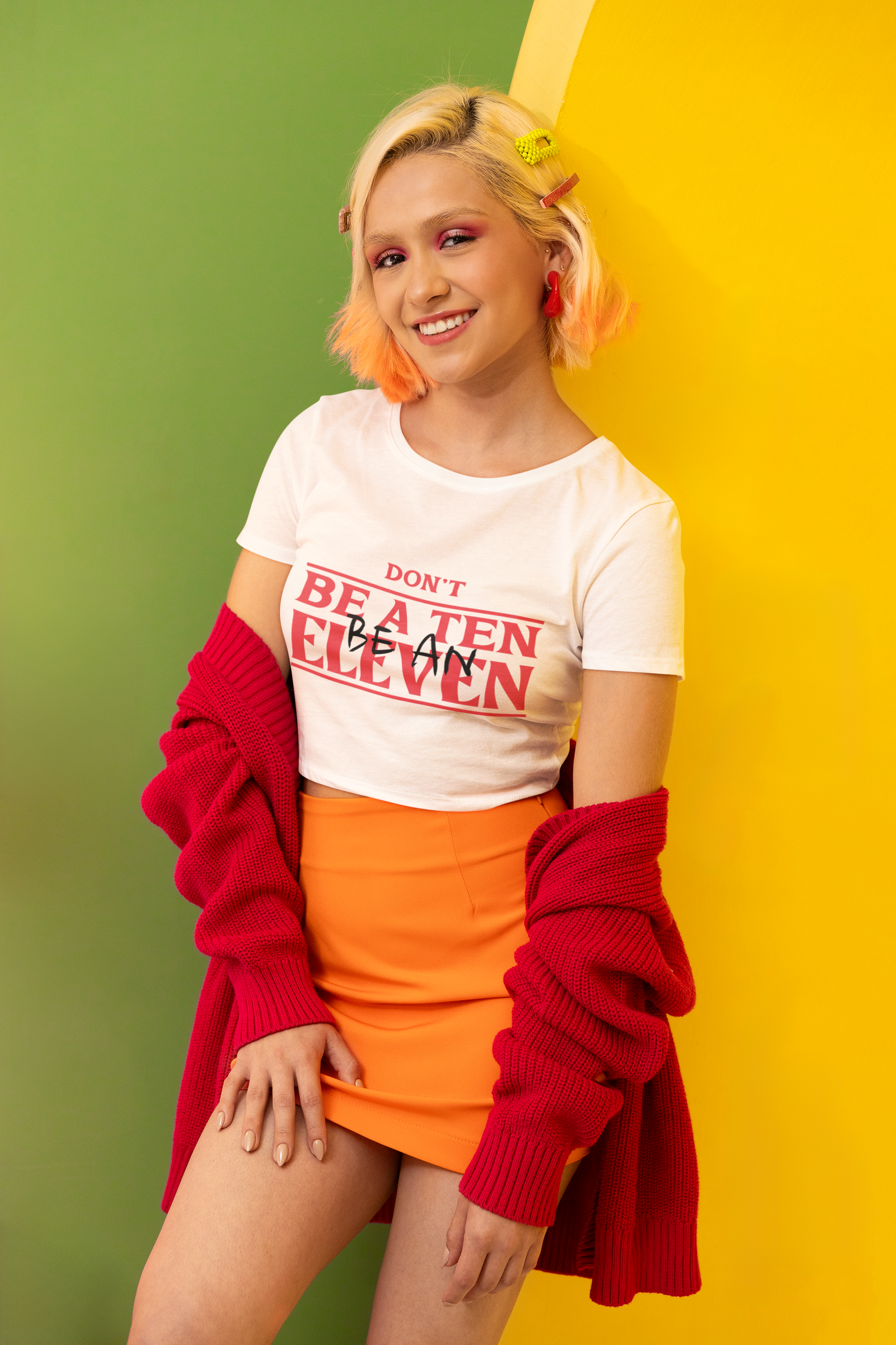 🔥 Don’t Be a Ten Be Eleven – Distorted Message | DTF Transfer FT658