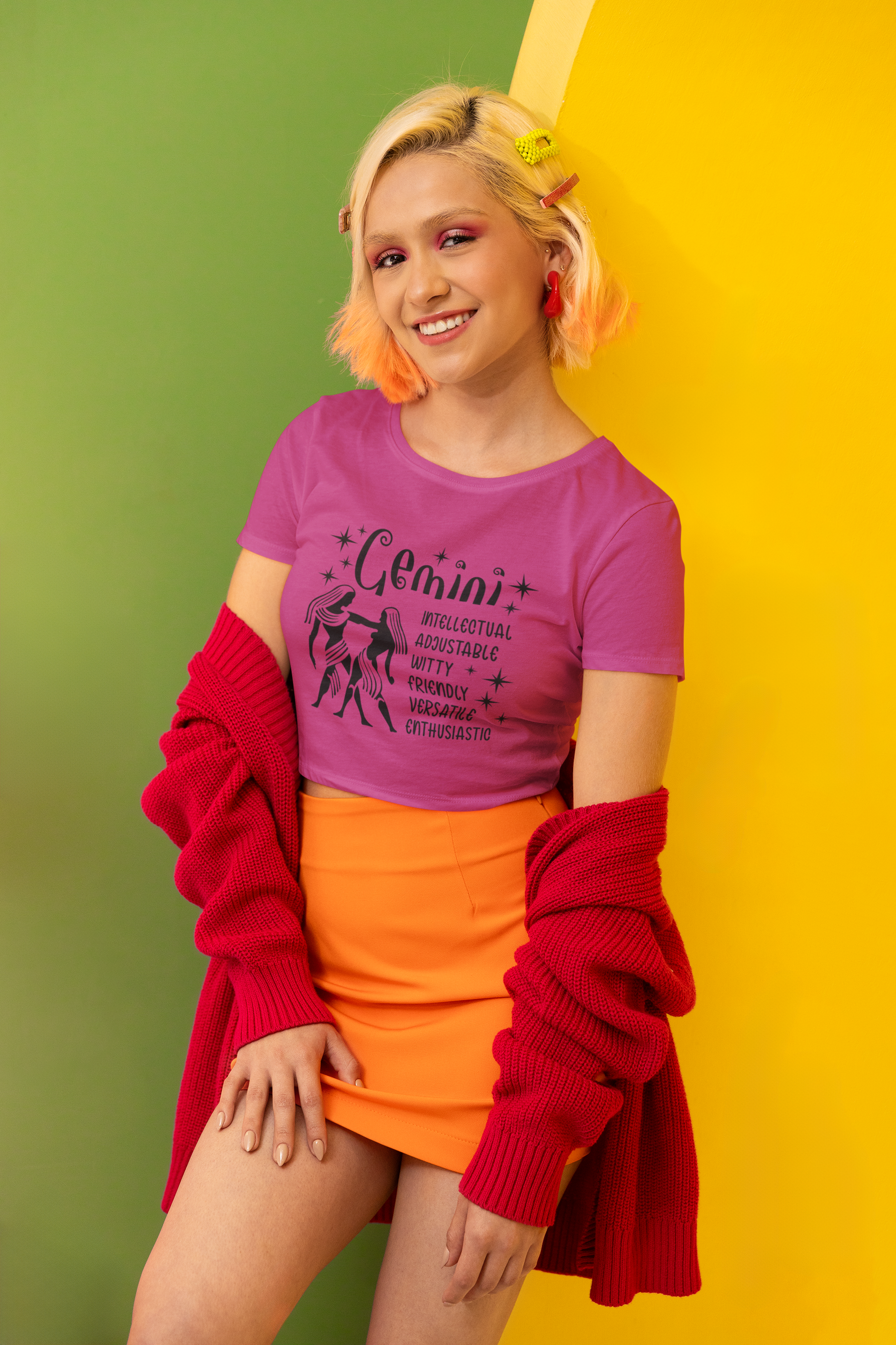 ♊✨ Gemini Zodiac – Dual Mind DTF Transfer FT888