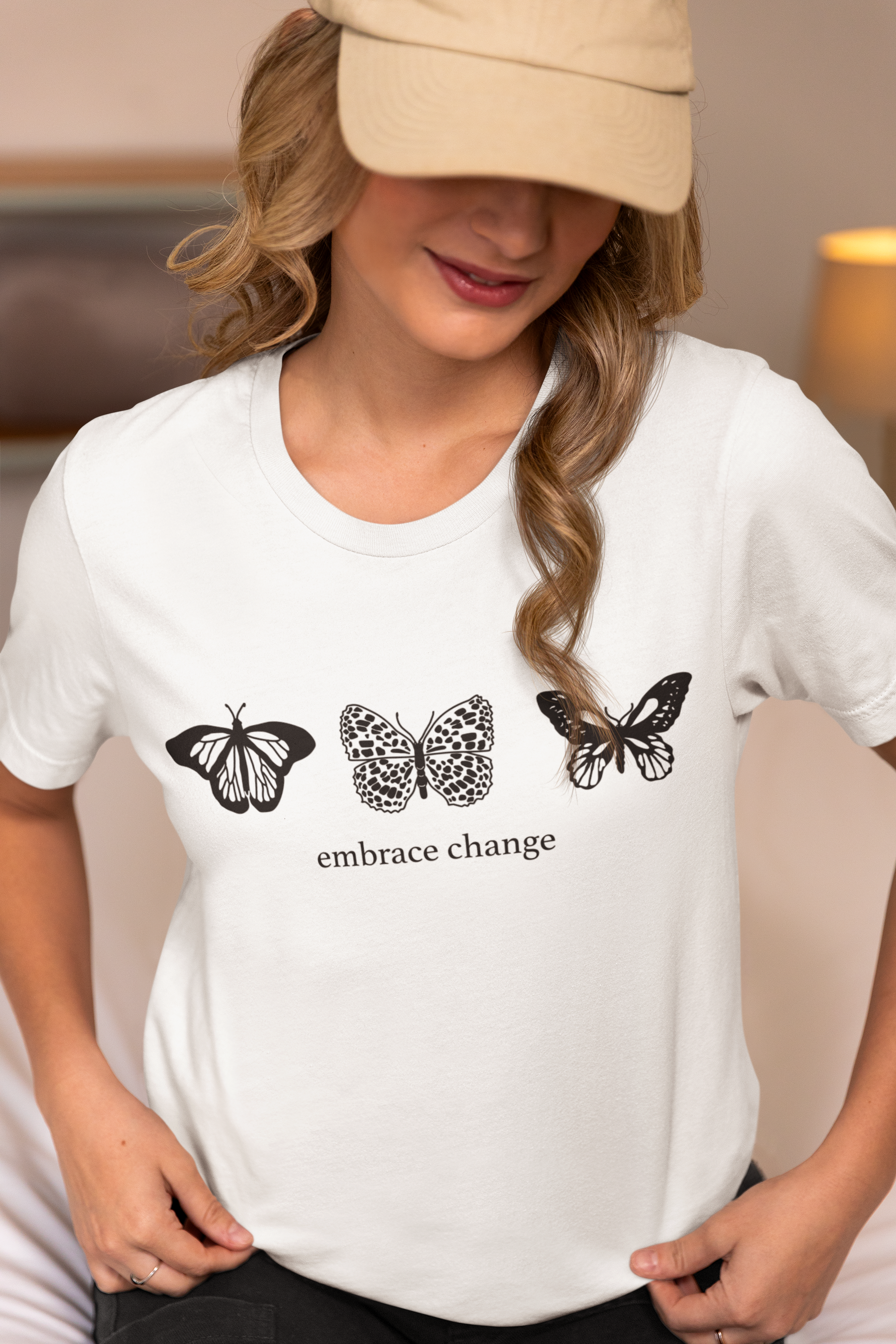 🖤 Embrace Change –Black Butterflies | Tonal DTF Transfer FT818