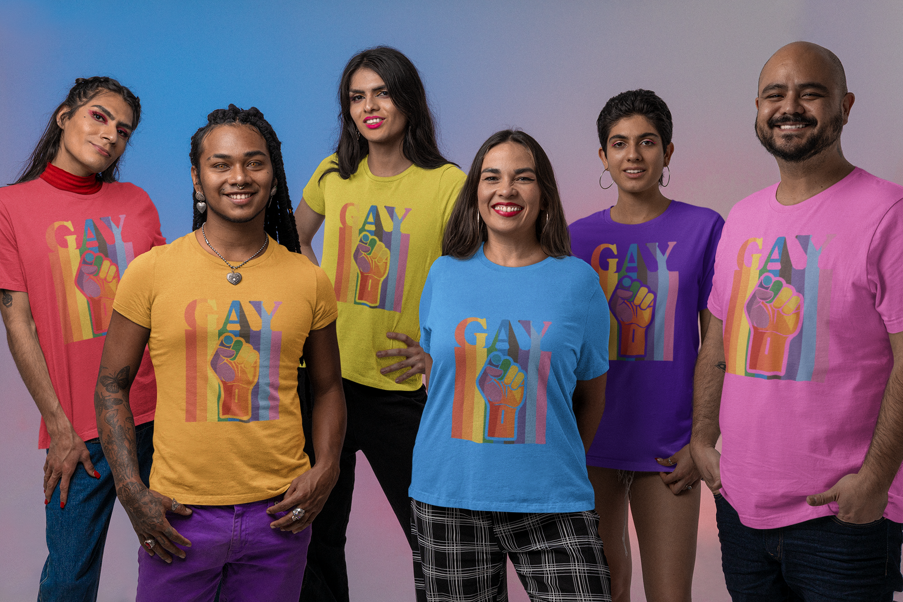 🌈💪 GAY DTF Transfer FT196