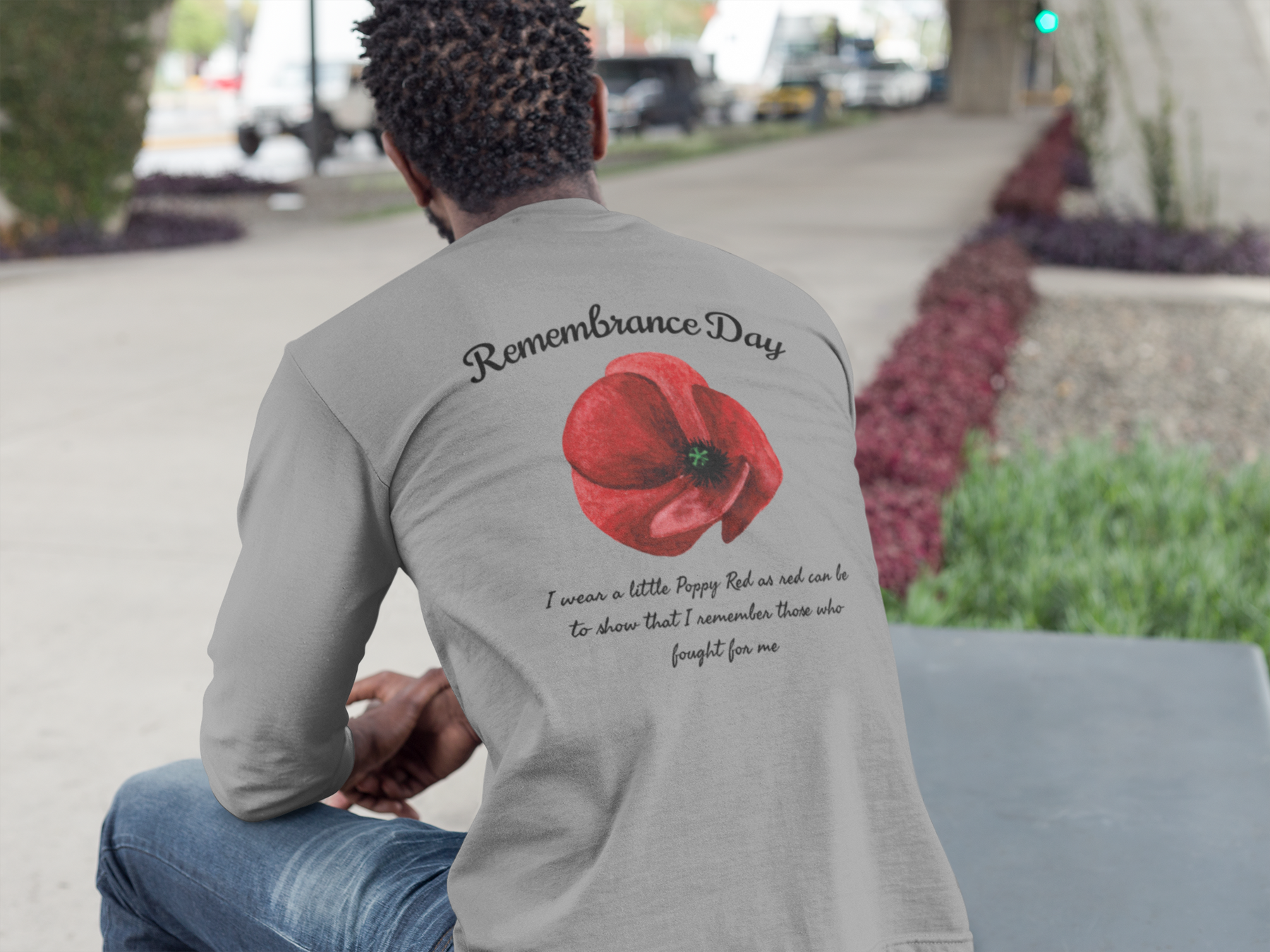 🌺 Remembrance Poppy Watercolor Edition Design DTF Transfer FT991