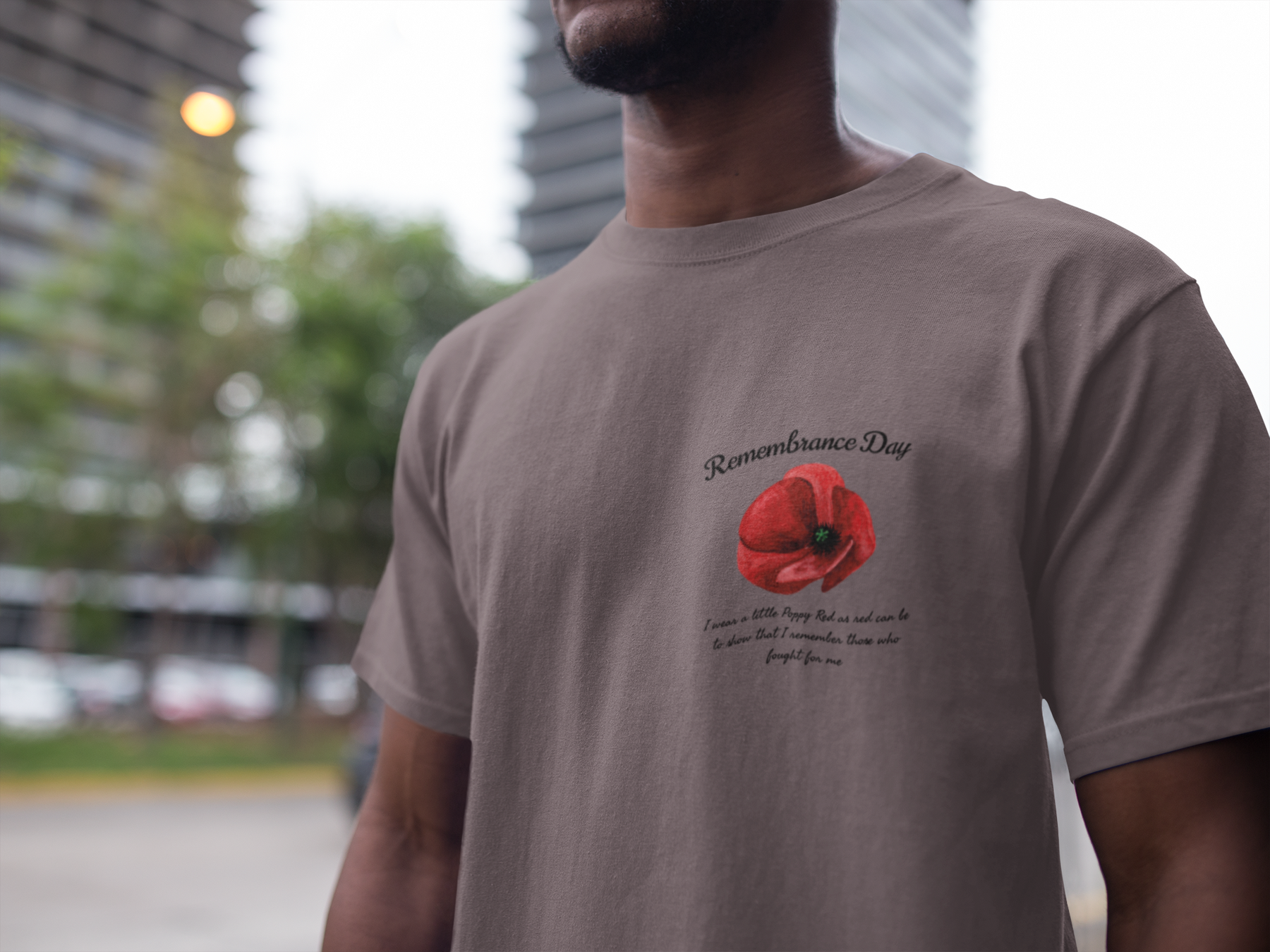 🌺 Remembrance Poppy Watercolor Edition Design DTF Transfer FT991