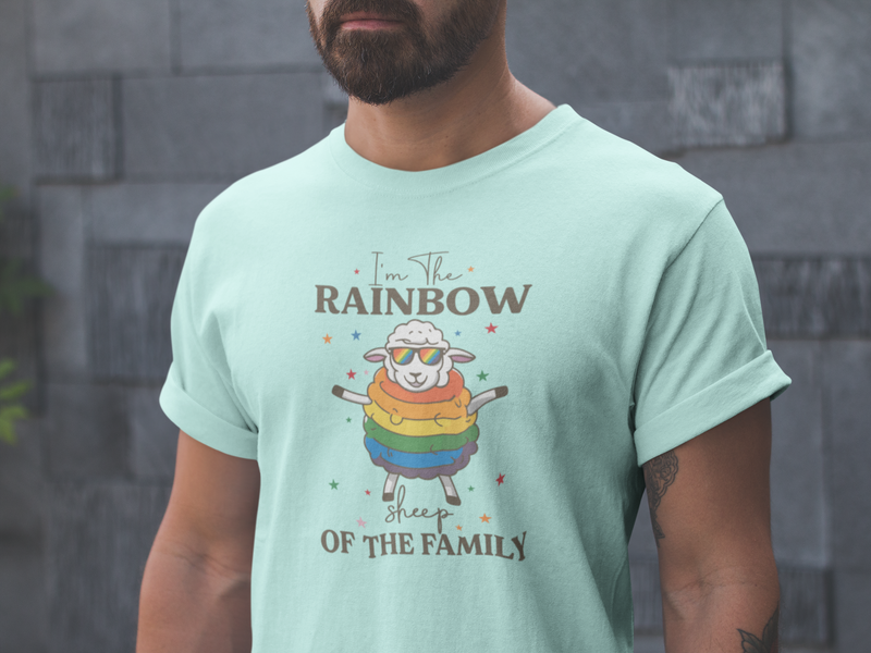 🐑🌈I’m the Rainbow Sheep of the Family  FT181
