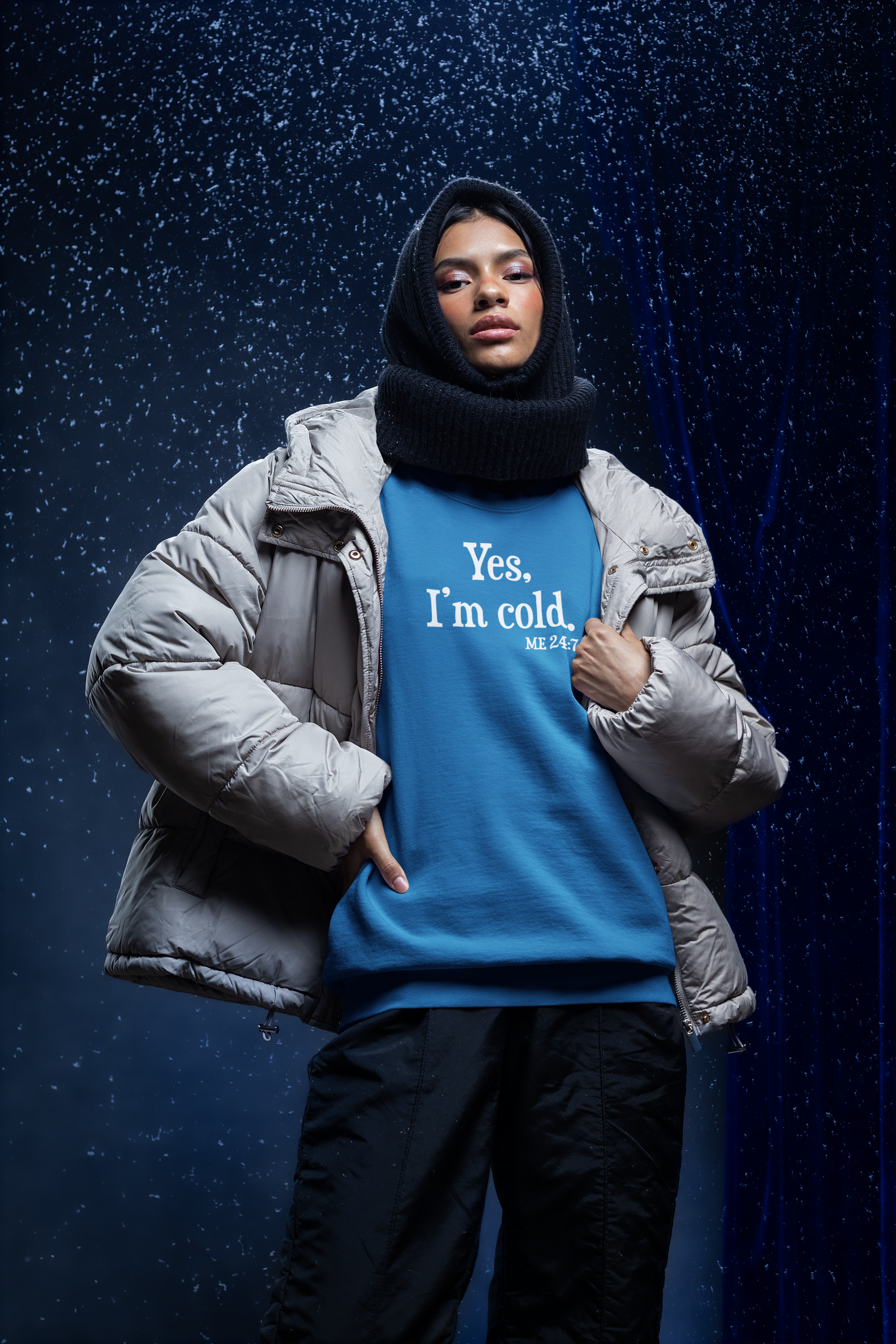 ❄️ Yes, I’m Cold. ME 24:7 Design DTF Transfer FT416