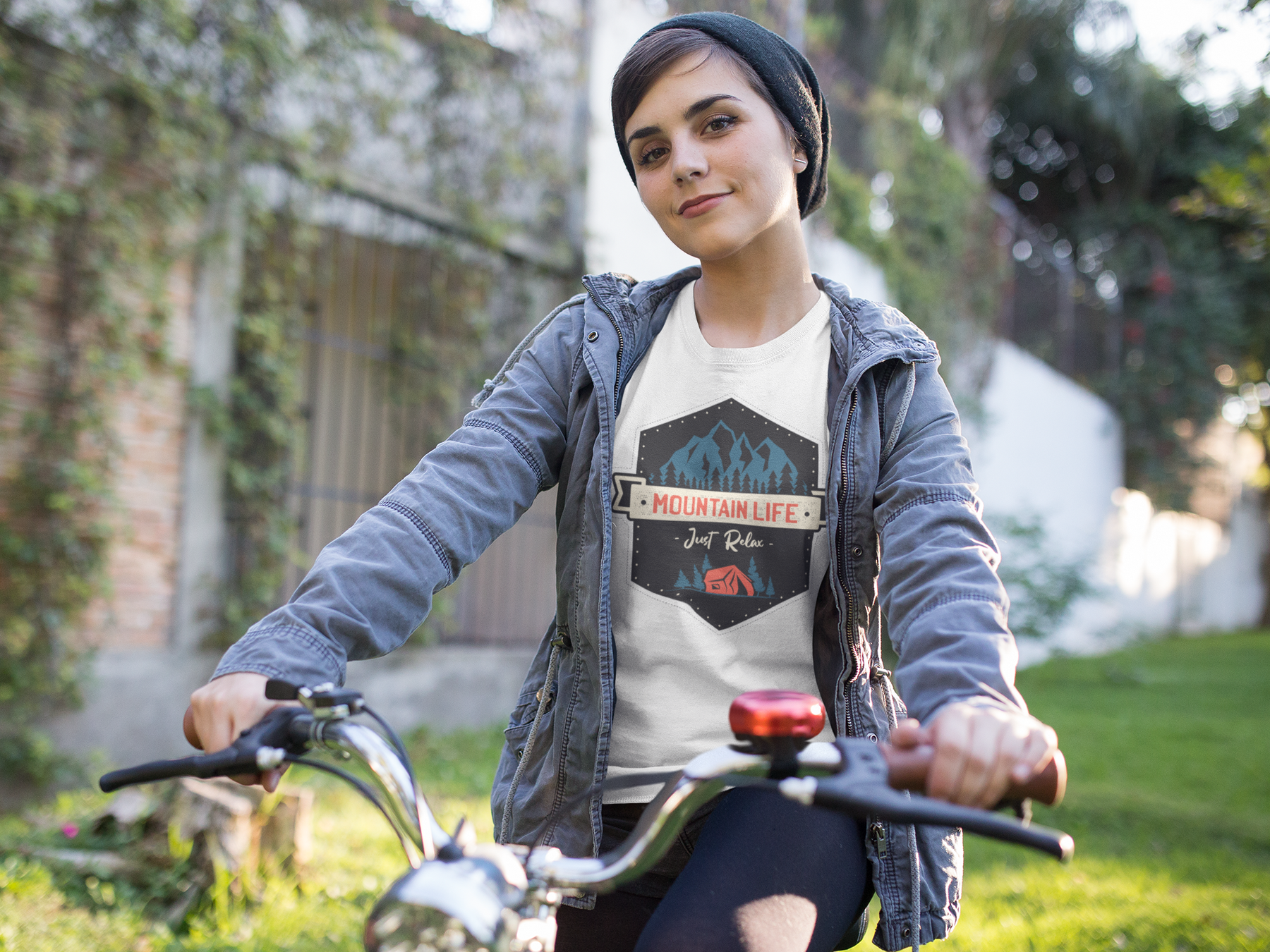 🏔️🌲 Mountain Life – Just Relax | DTF Transfer FT683