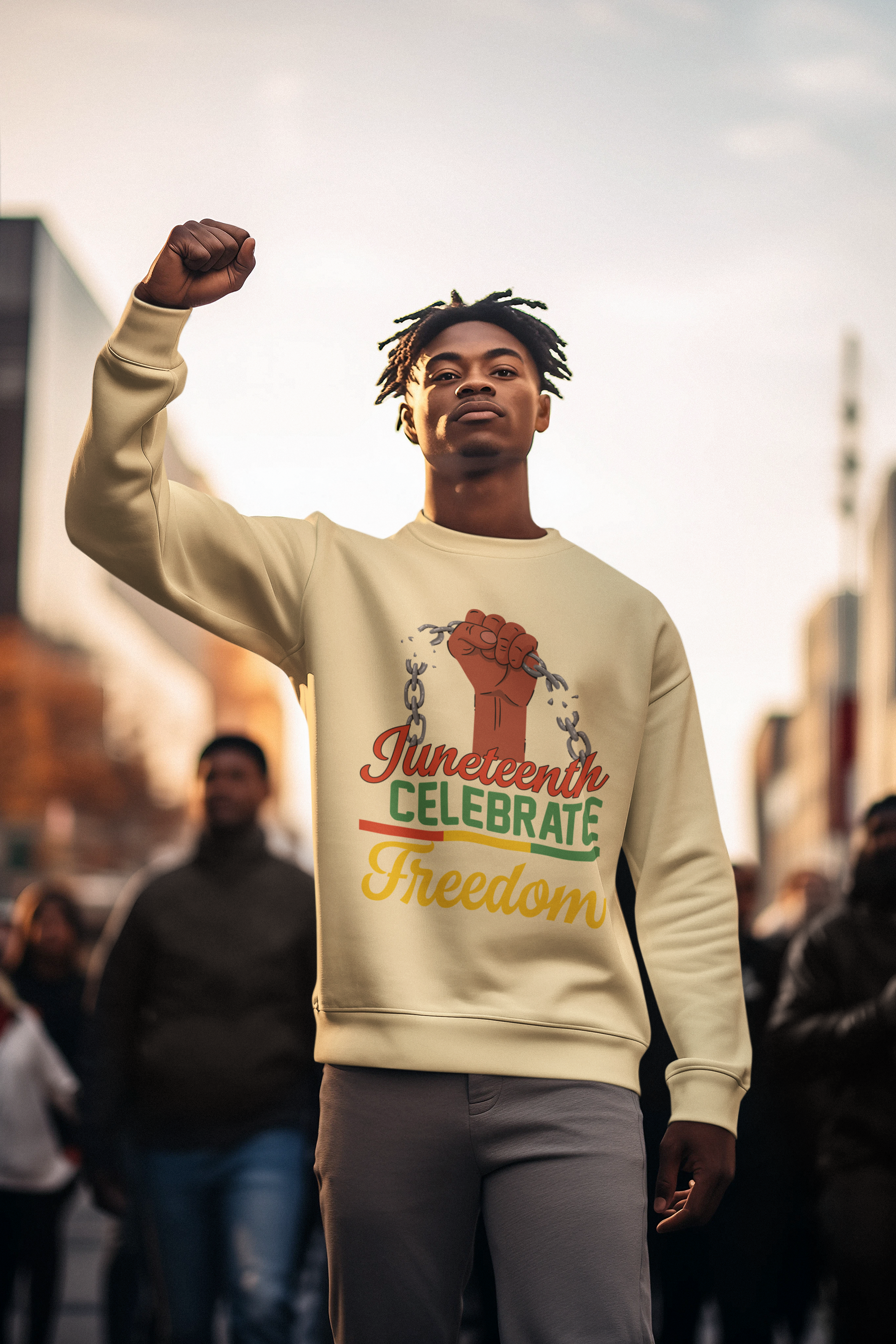 ❤️🖤💛💚 Juneteenth – Celebrate Freedom | Empowerment DTF Transfer FT730