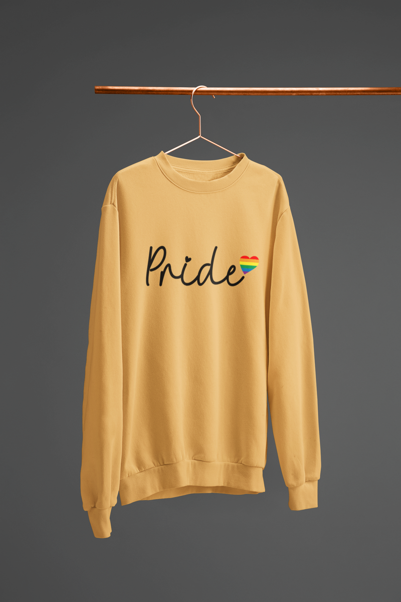 🌈🖤 PRIDE – Love Is Love | Rainbow Heart DTF Transfer FT899