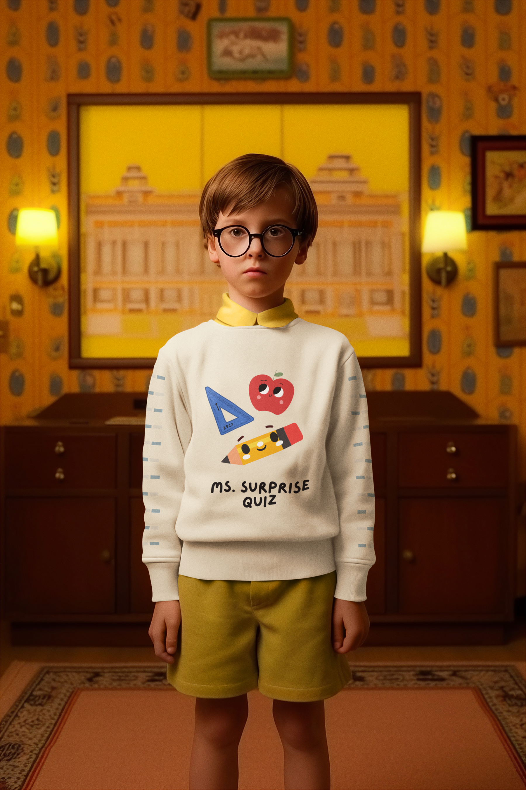 🍎 Cute School Supplies Black Text DTF Transfer FT539