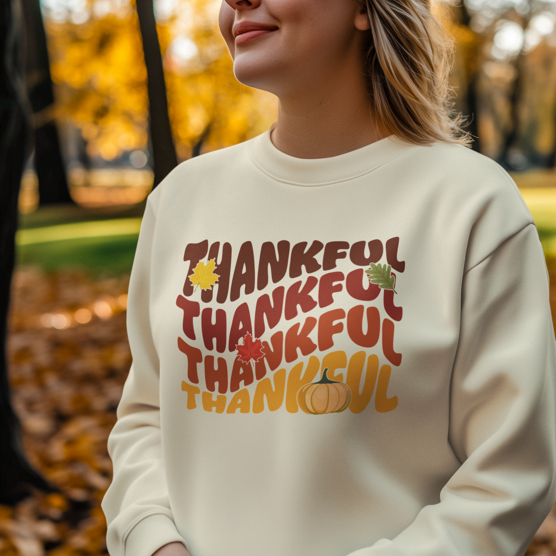 🍂 Thankful Fall Gradient Design DTF Transfer FT418