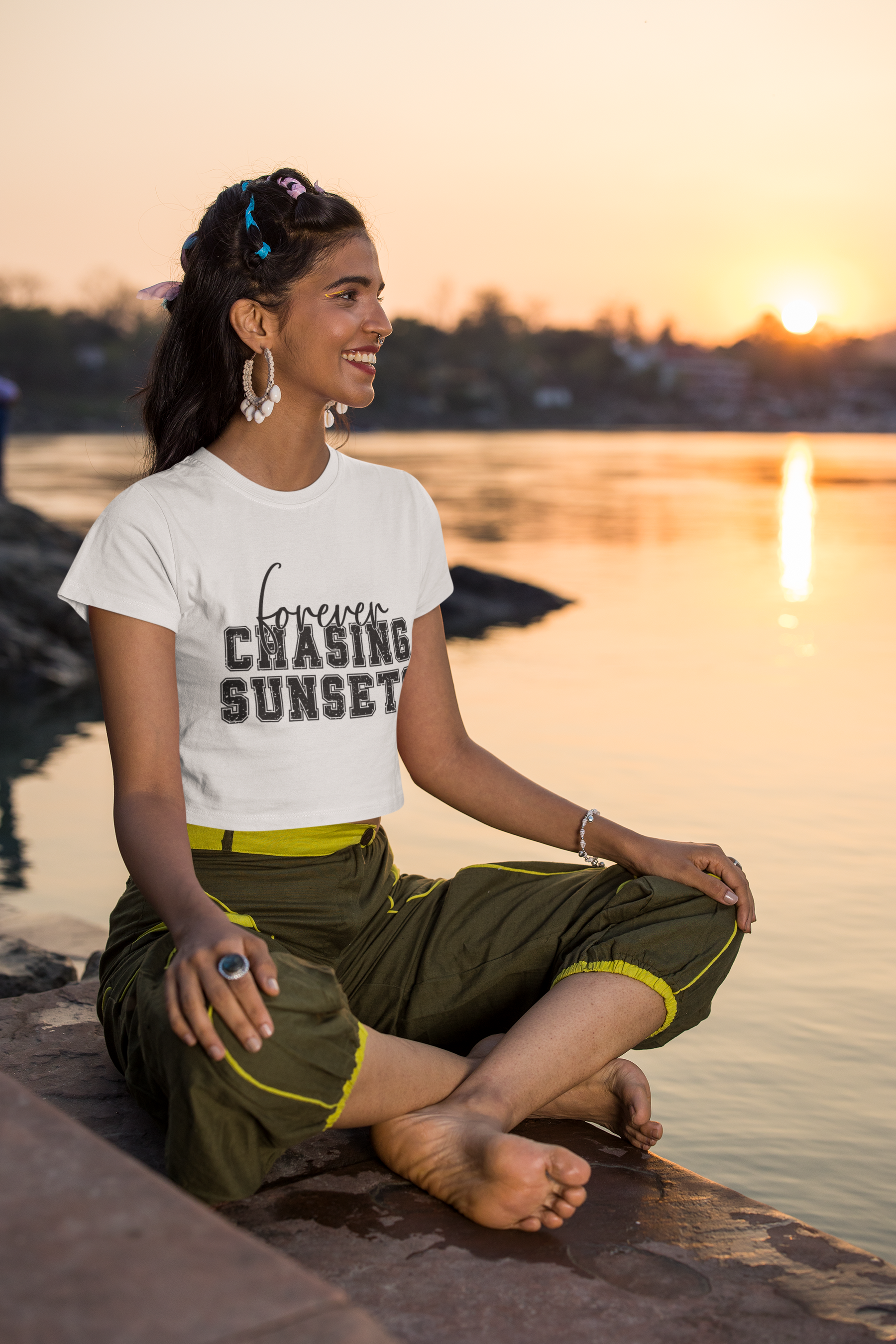 🌅✨ Forever Chasing Sunsets Design DTF Transfer FT259