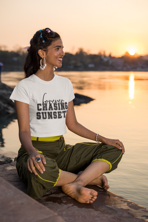 🌅✨ Forever Chasing Sunsets Design DTF Transfer FT259