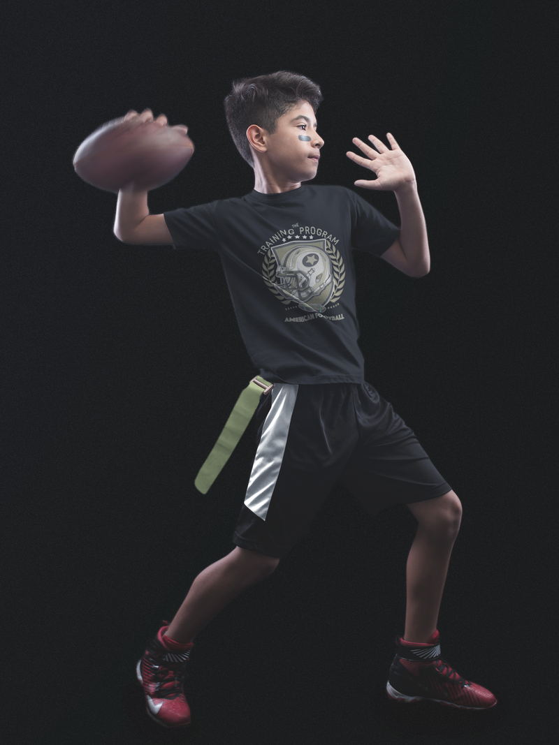 🏈 American Football – Training Program Vintage Graphic Design DTF Transfer FT1213