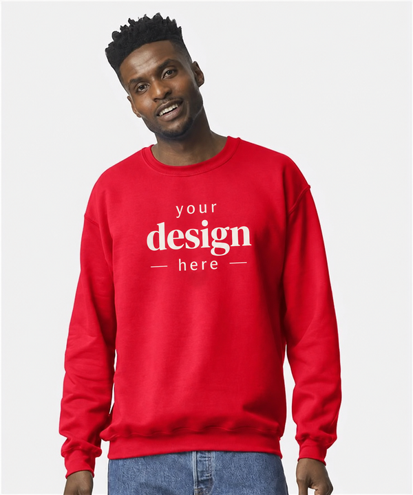 Custom Gildan 18000 Unisex Heavy Blend Crewneck Sweatshirt