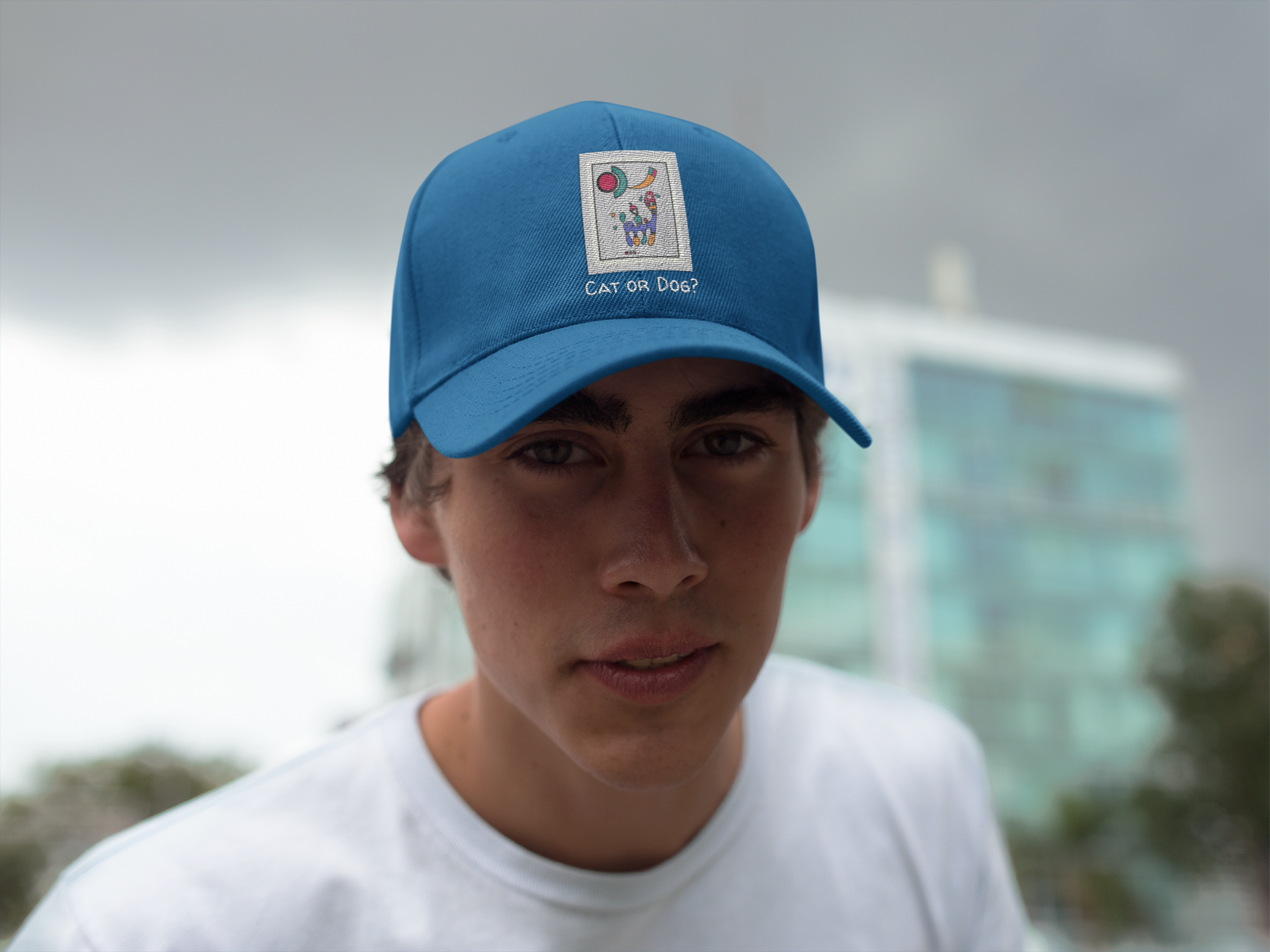 🐾 Cat or Dog? – Abstract Design DTF Transfer FT423