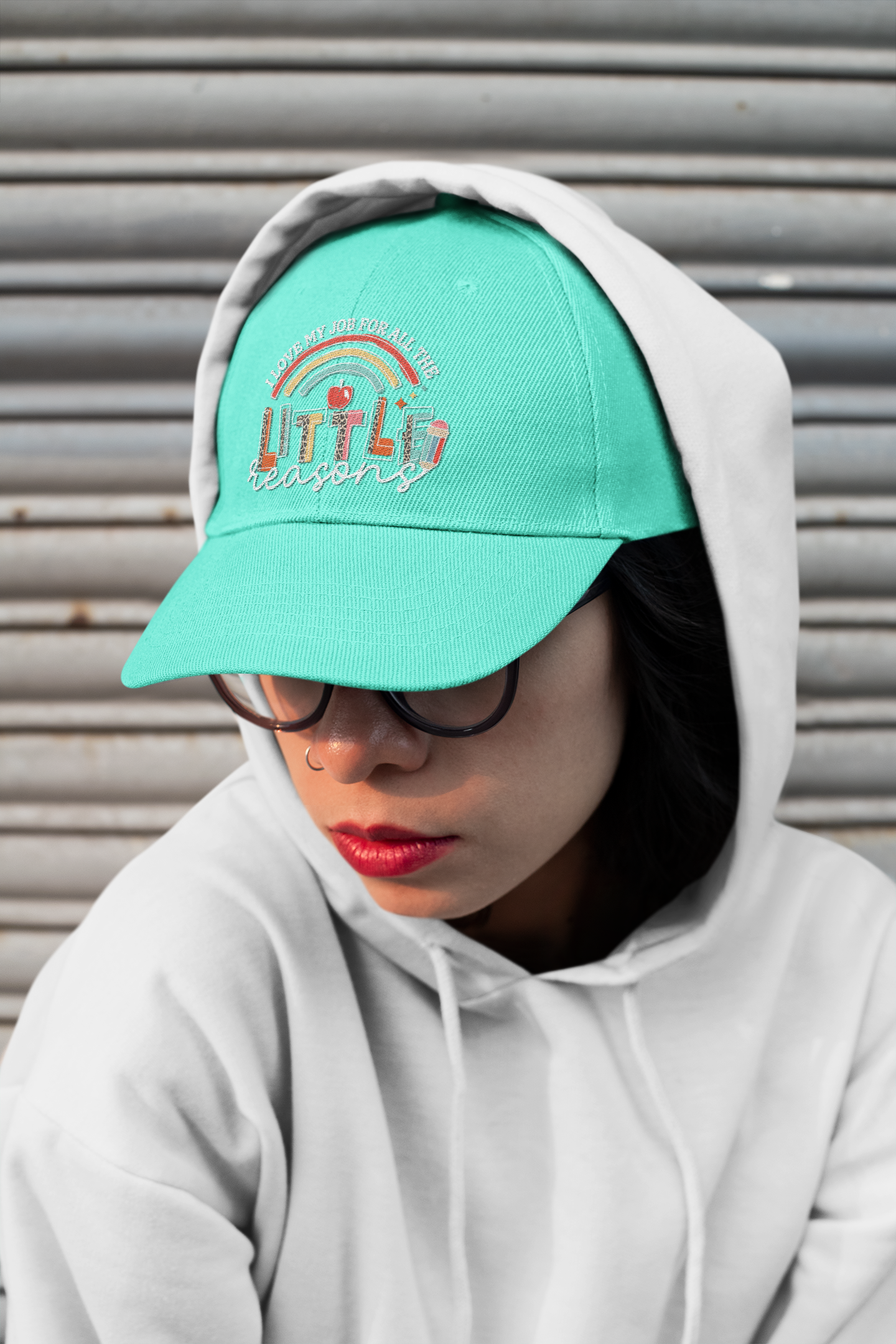 🍎🌈 I Love My Job for All the Little Reasons Design DTF Transfer FT325