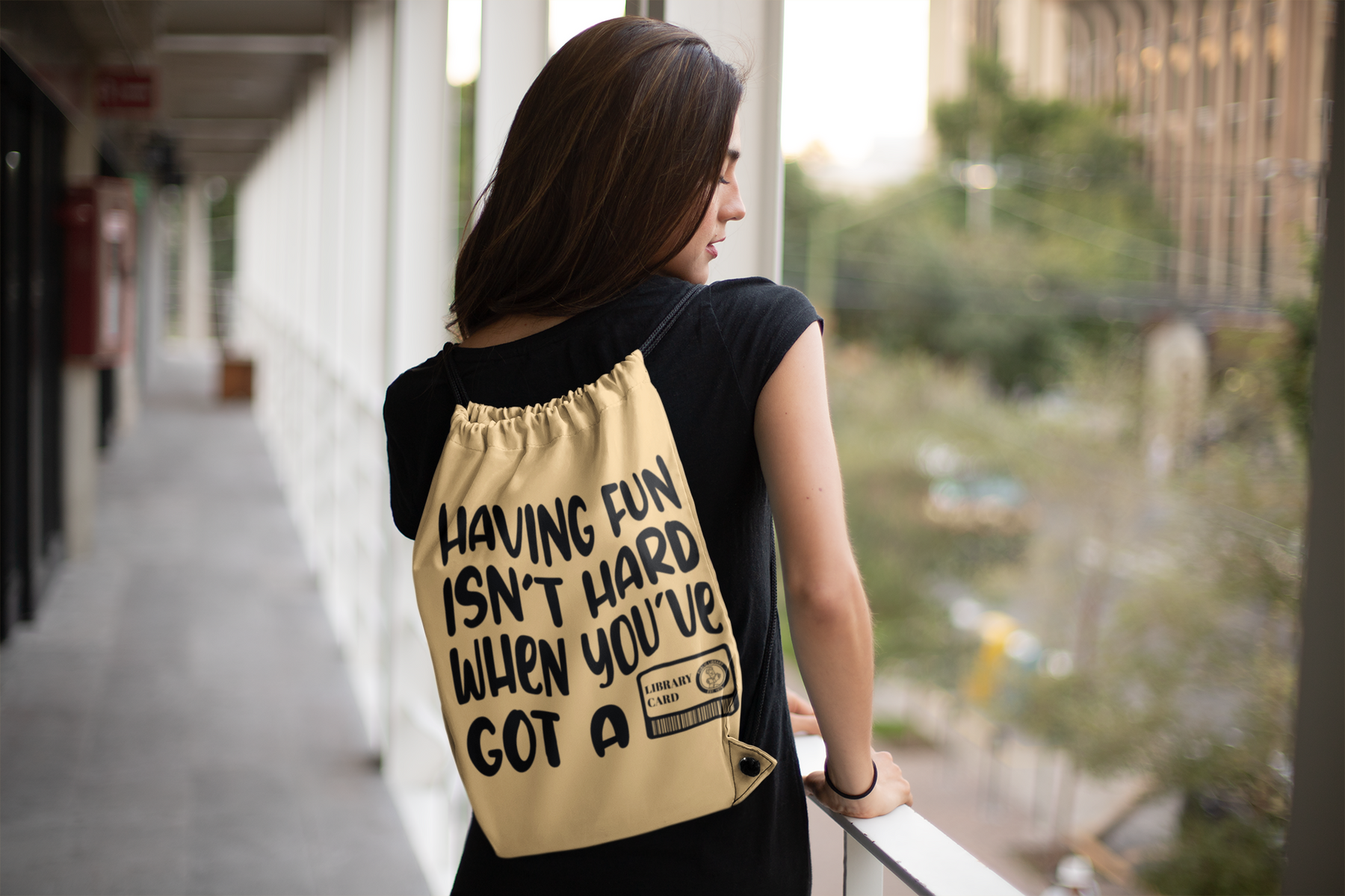 📚 Having Fun Isn’t Hard When You’ve Got a Library Card Design DTF Transfer FT331