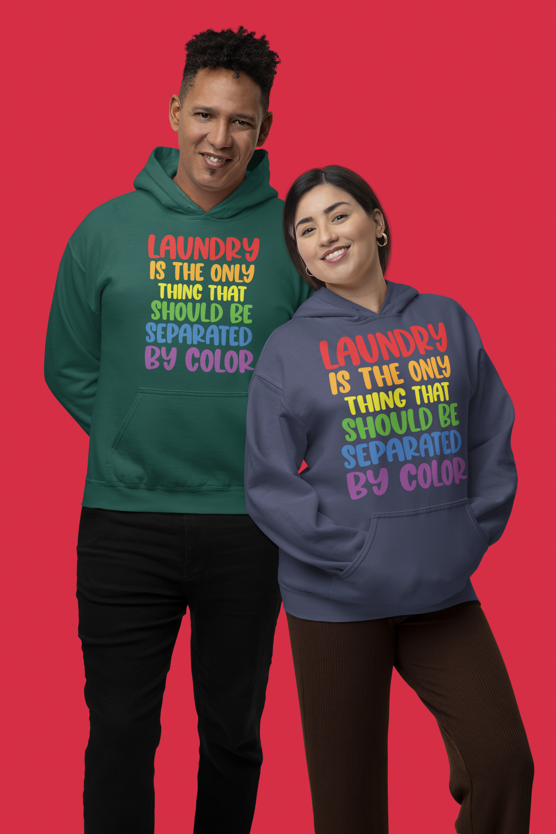 🟣 Laundry Is the Only Thing That Should Be Separated by Color DTF Transfer FT733