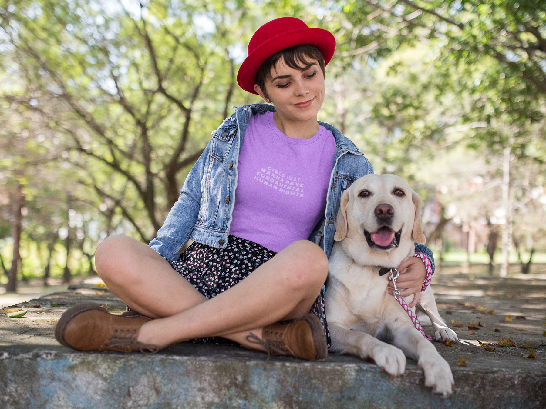 💅 Girls Just Wanna Have Fundamental Human Rights | DTF Transfer FT666