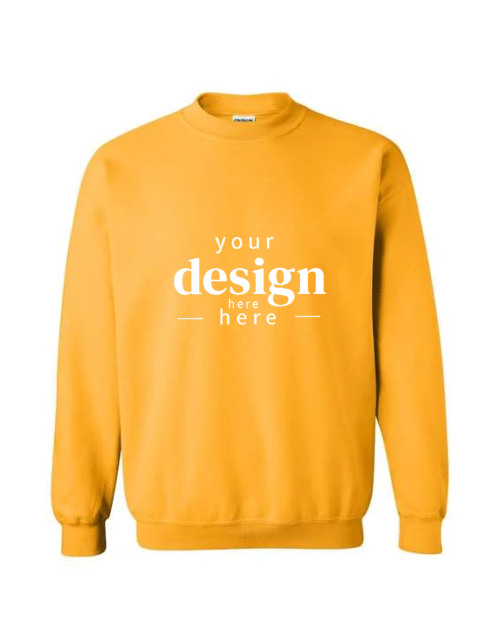 Custom Gildan 18000 Unisex Heavy Blend Crewneck Sweatshirt