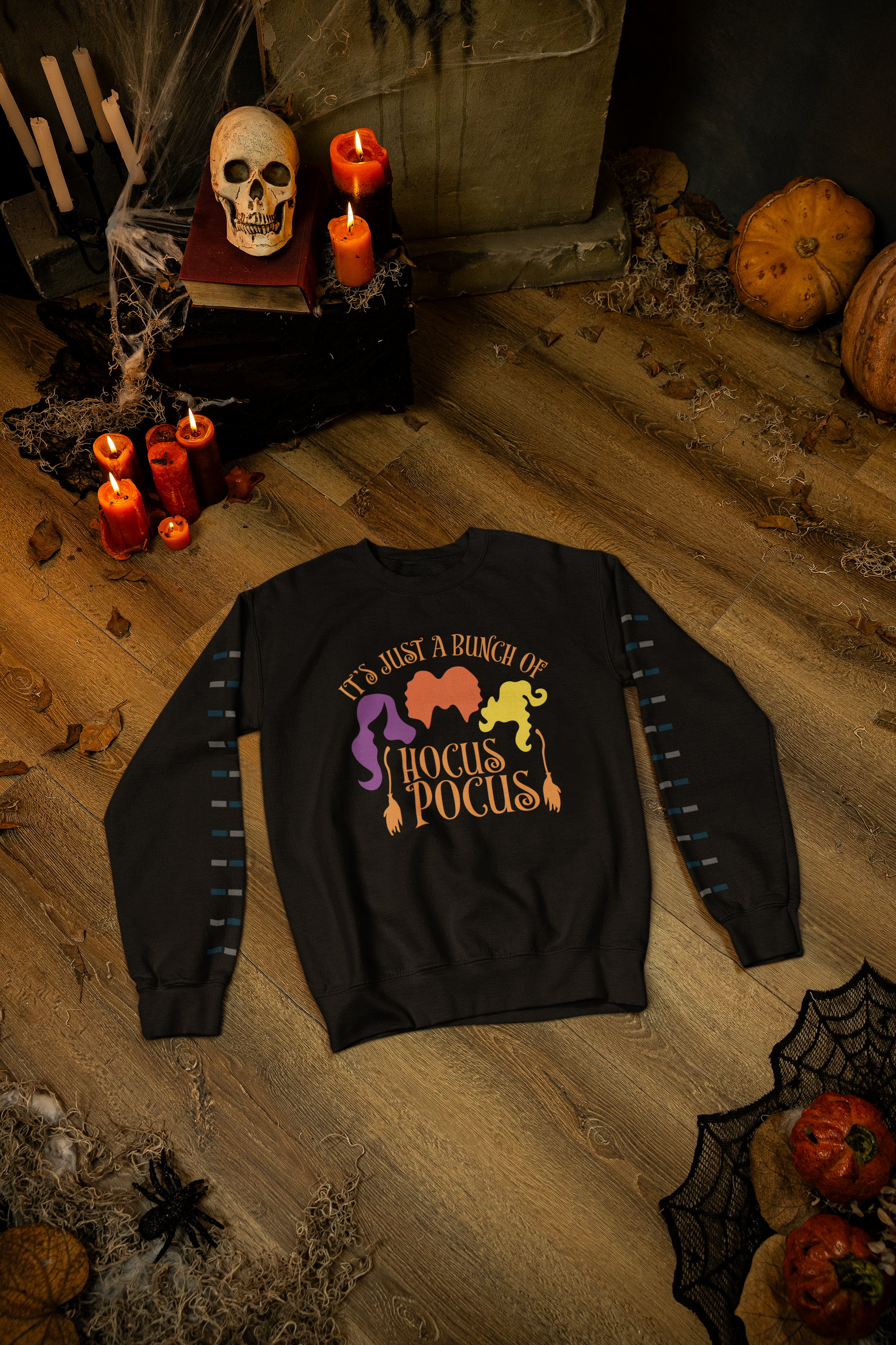 🎃✨ “It’s Just a Bunch of Hocus Pocus” DTF Transfer FT520