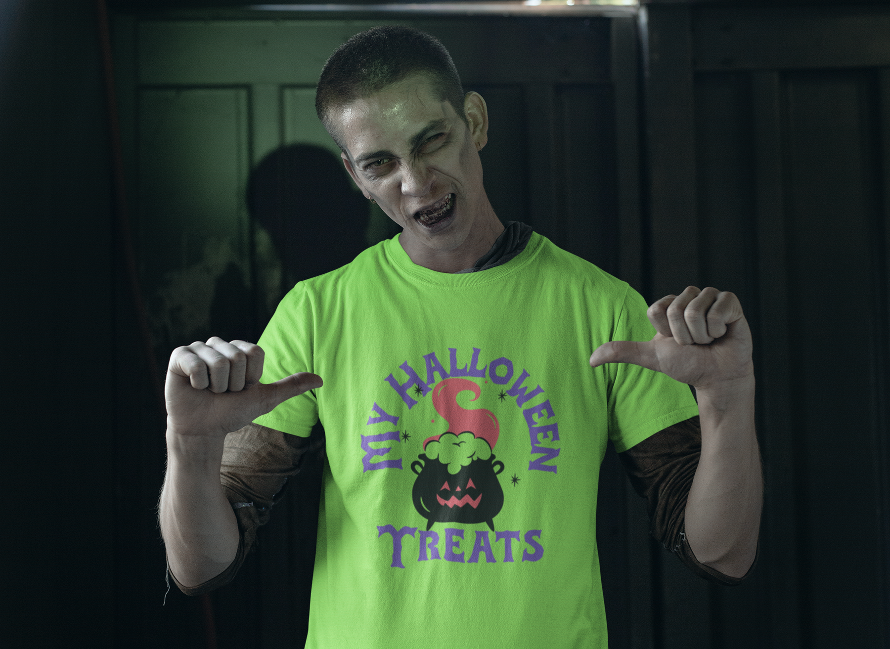 My Halloween Treats – Cute Cauldron Design FT472