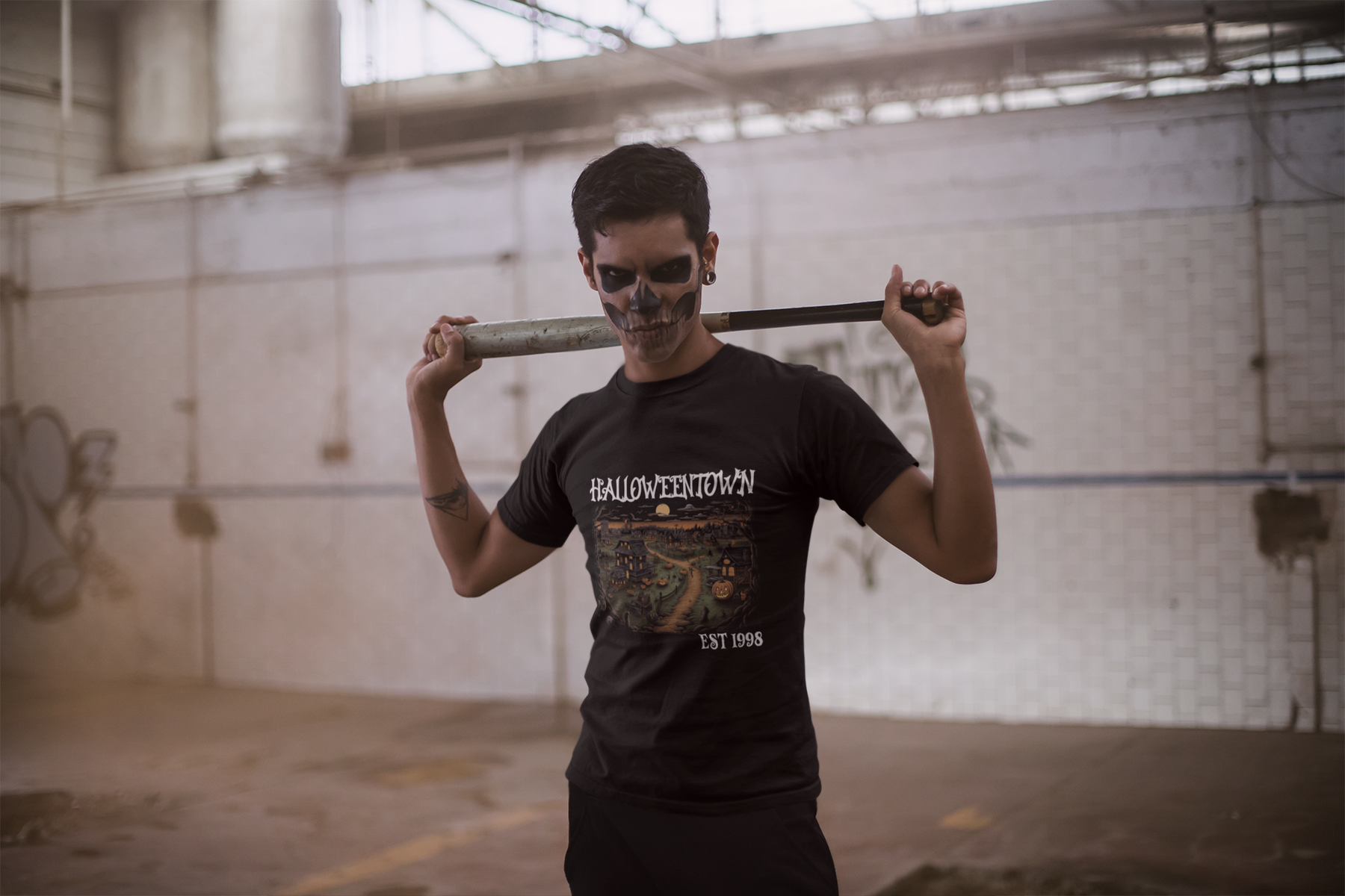 🎃🕸️ Halloween Town Art Series Design DTF Transfer FT288