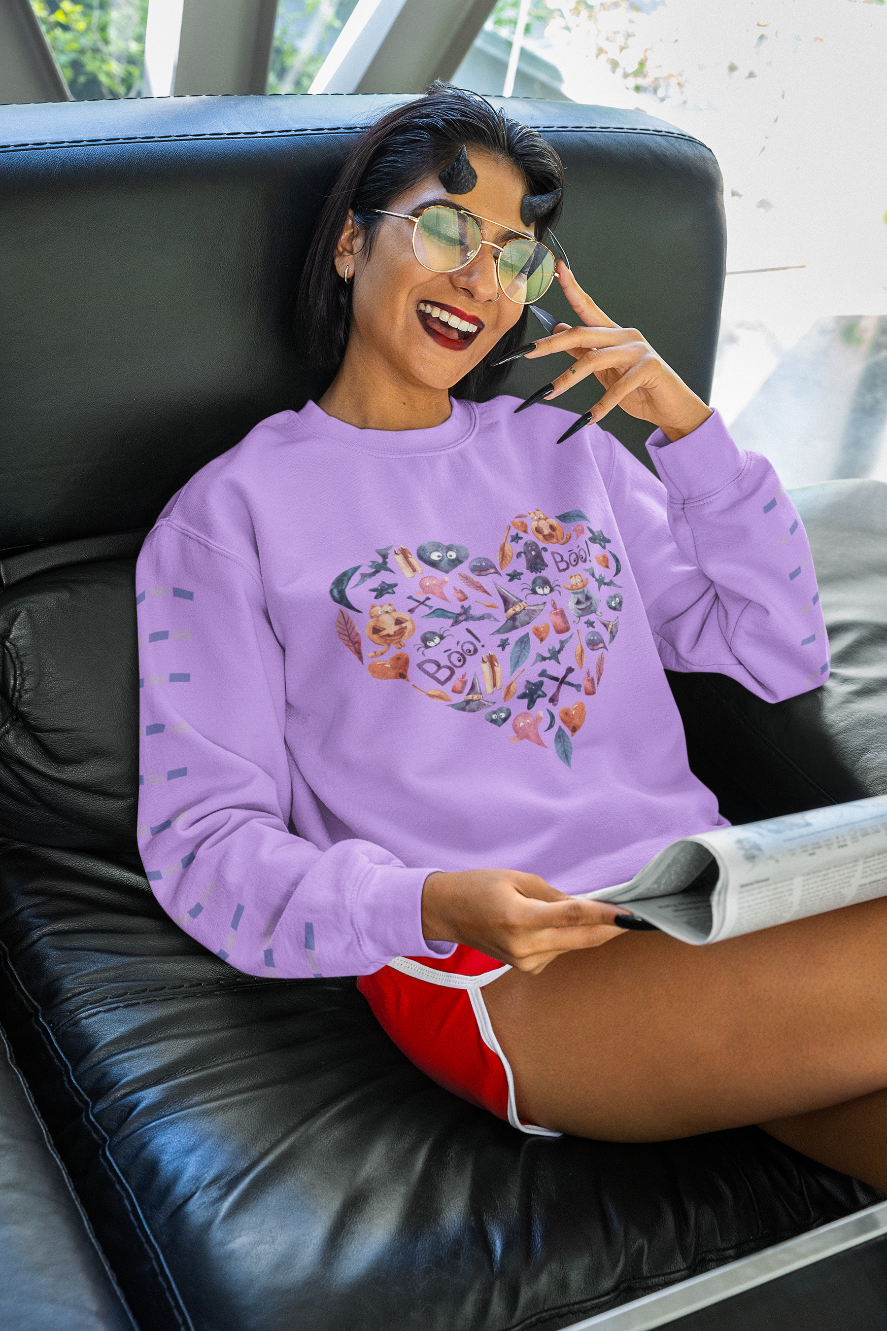 Heart of Halloween DTF Transfer  FT494