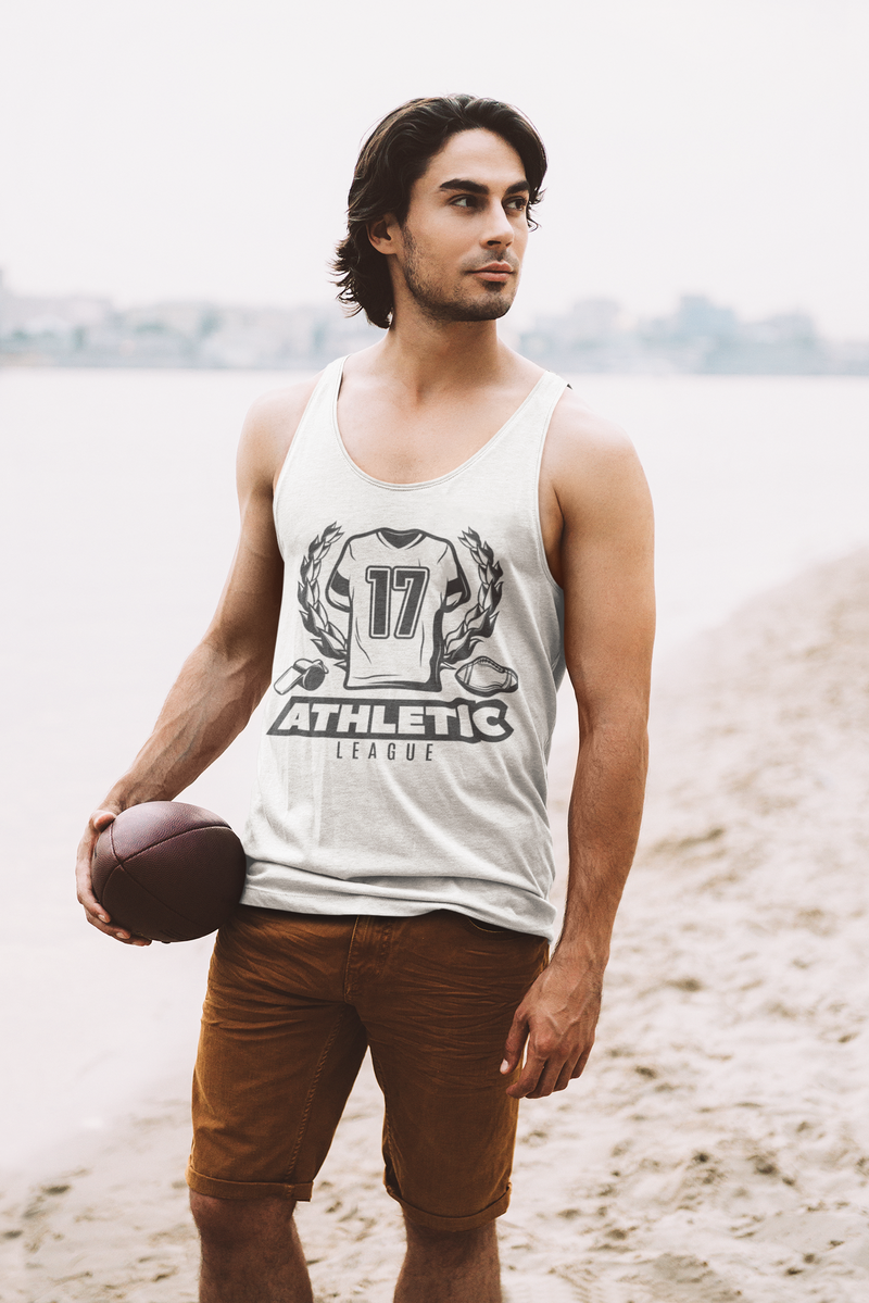 Athletic League – American Football Jersey Emblem Design DTF Transfer FT1216