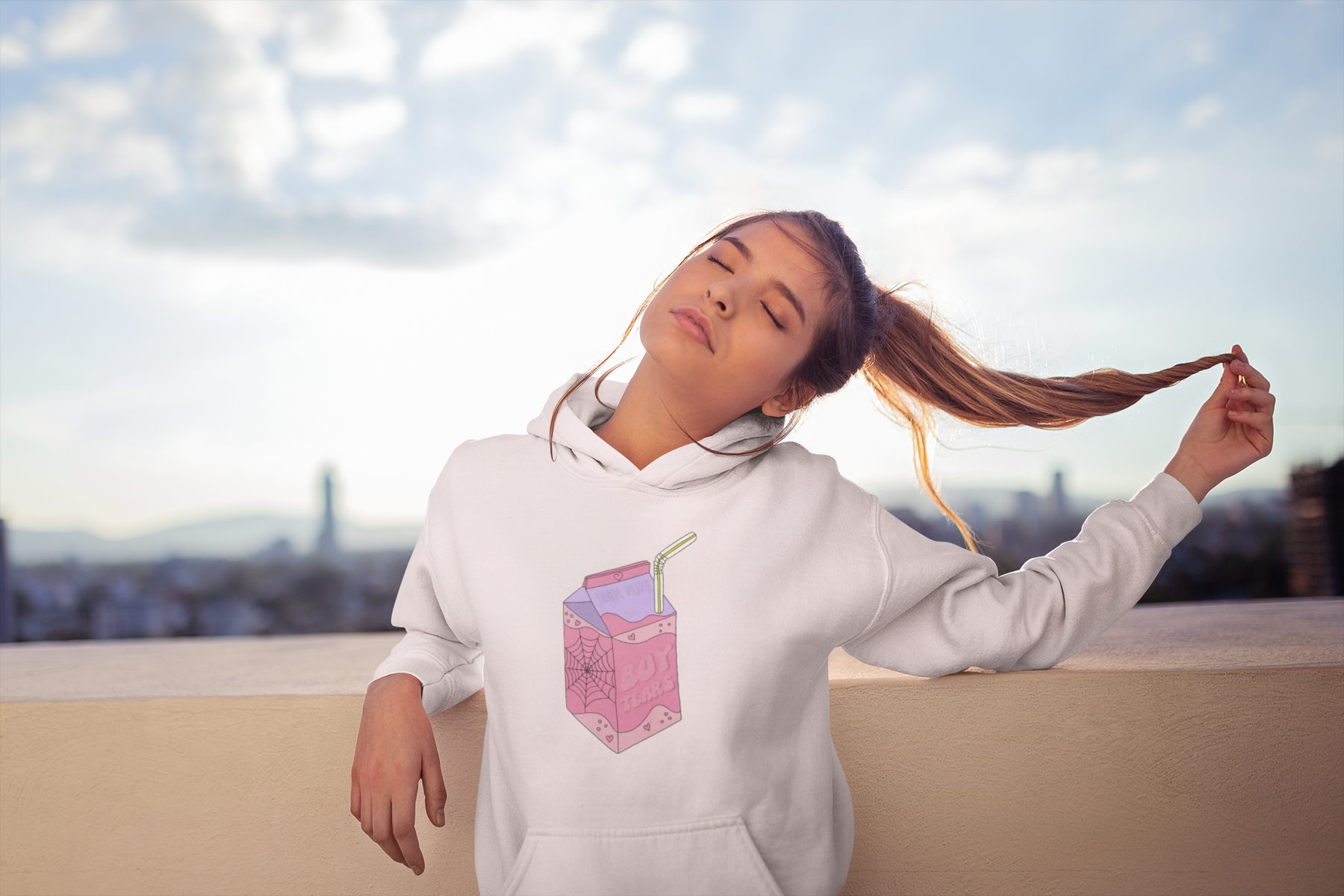 💗🥤 “Boy Tears” DTF Transfer  FT518