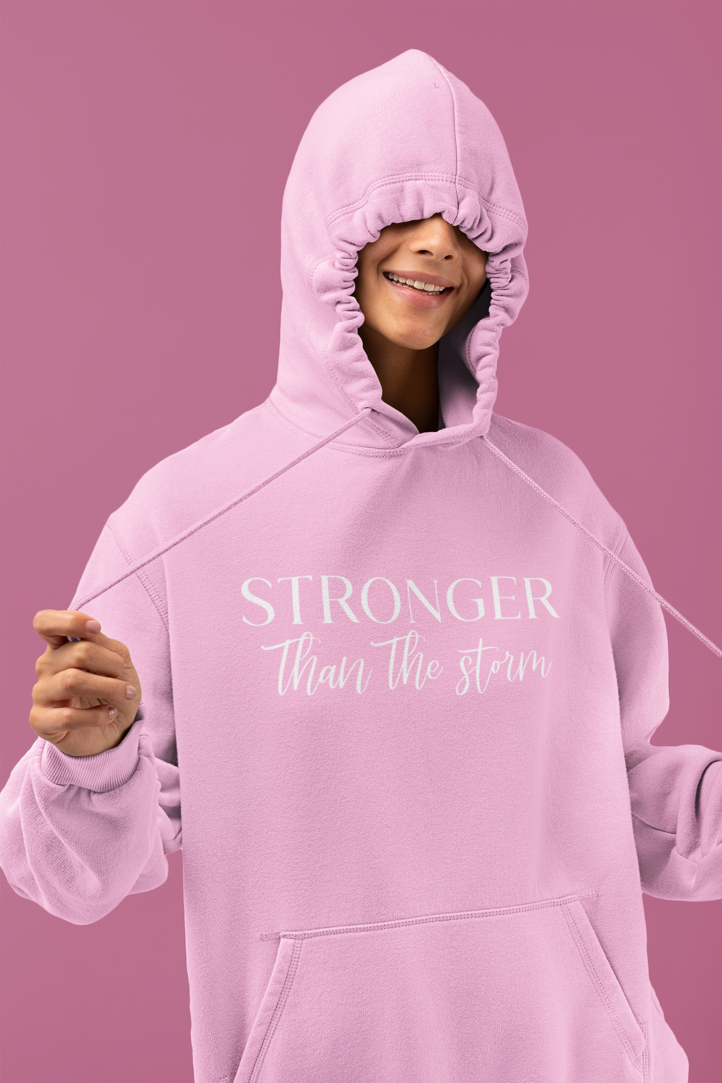 🤍 STRONGER Than The Storm | Statement DTF Transfer FT821