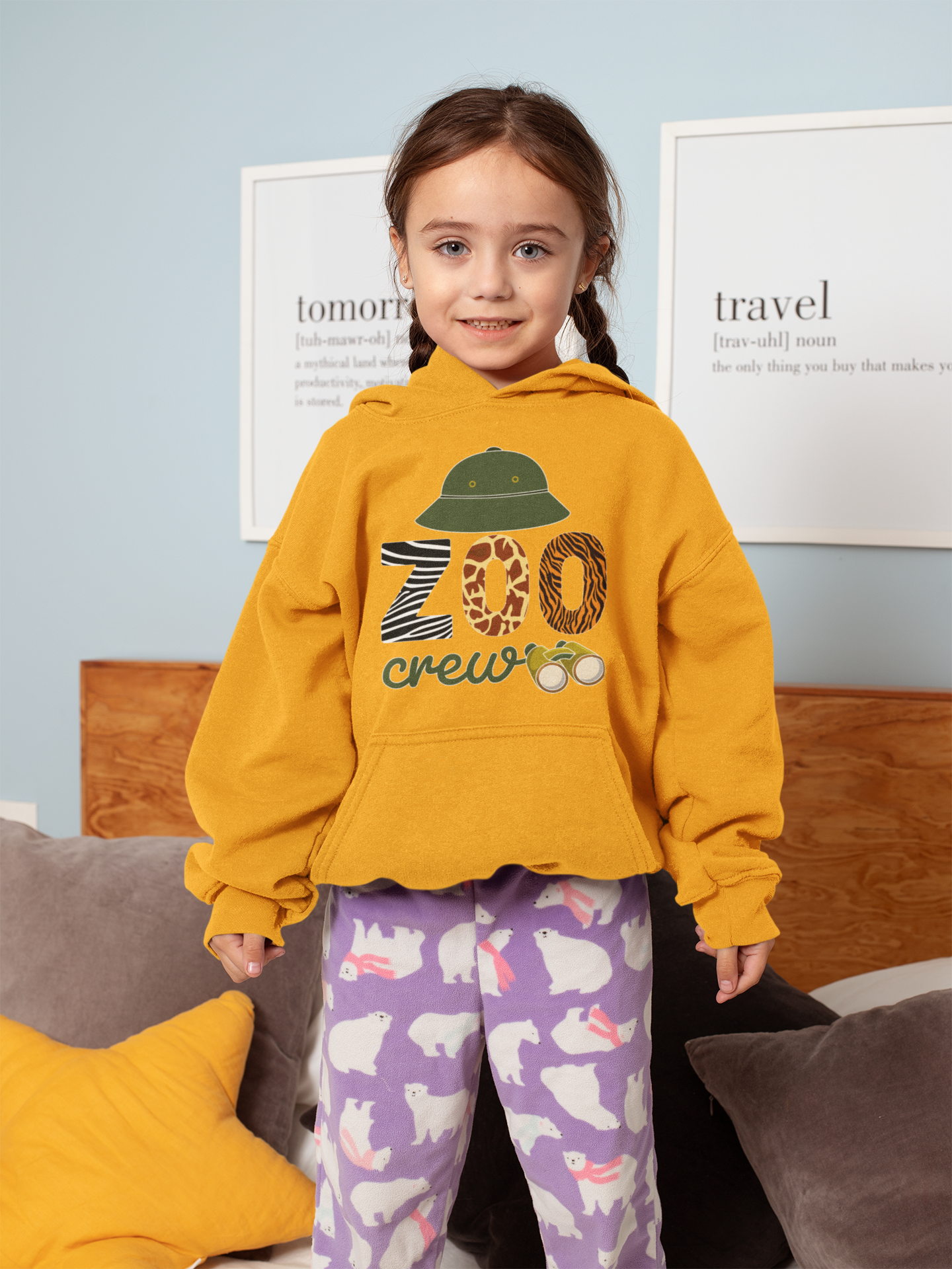 🦓 "Zoo Crew" | Safari Adventure Design DTF Transfer FT327