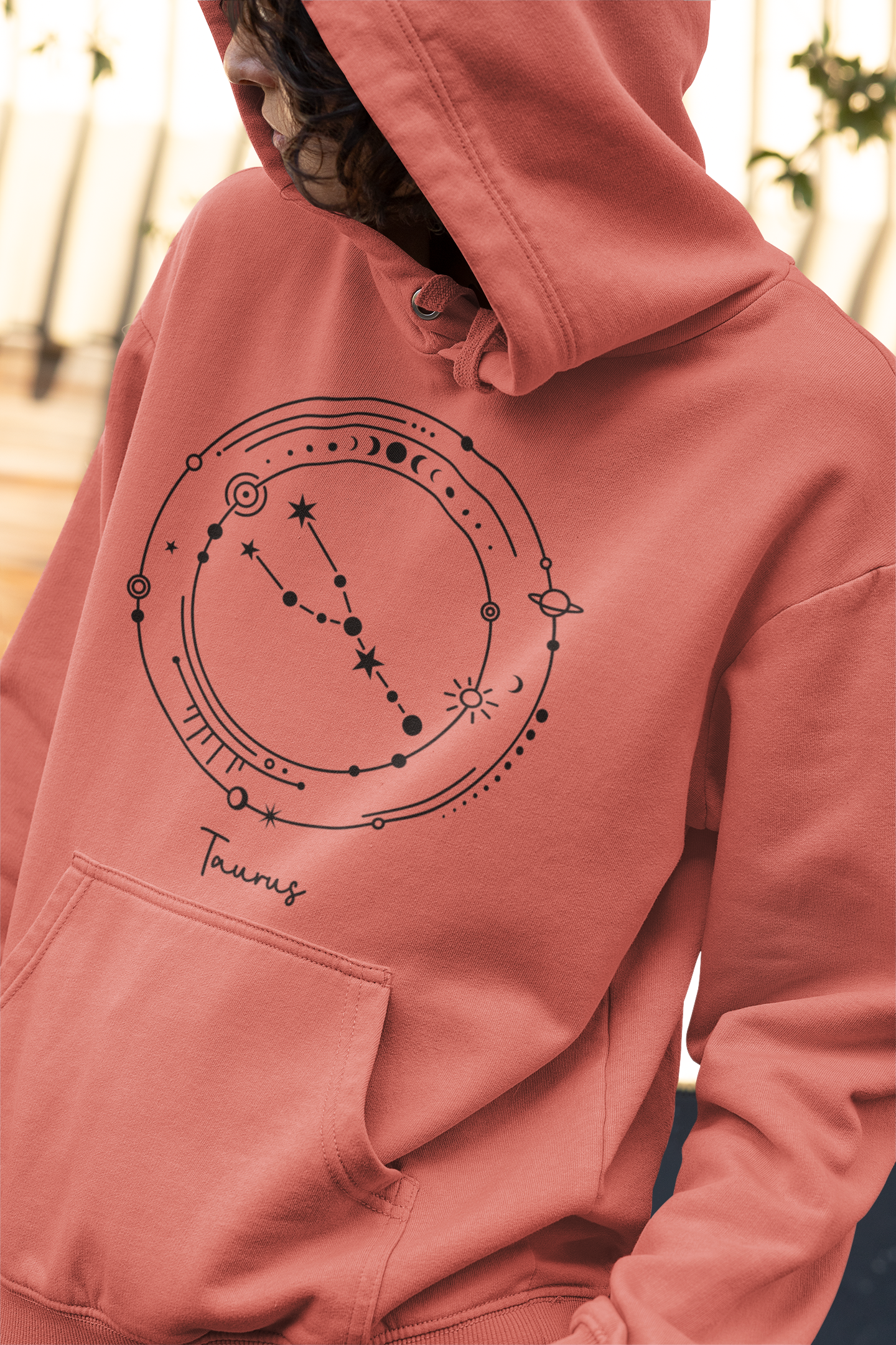 ♉ Taurus – Celestial Symbol | Minimal Astrology DTF Transfer FT785