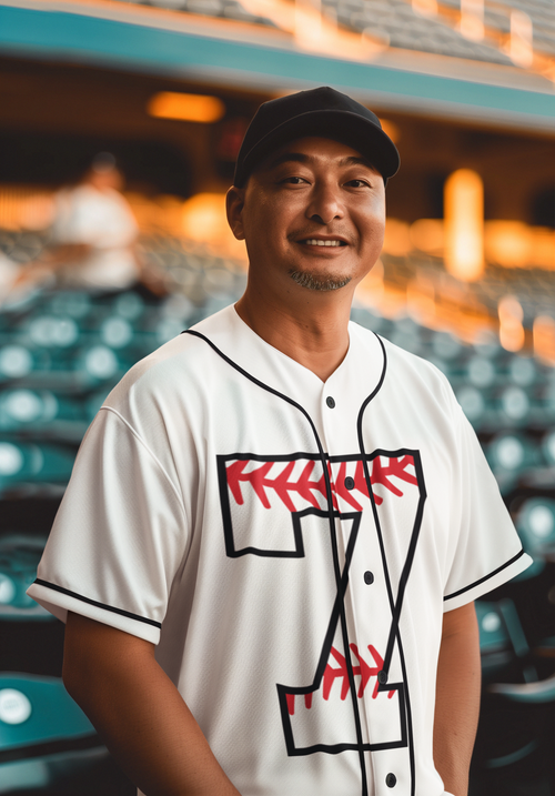 ⚾ Pro Baseball Number “7” – Stitched Edge | DTF Transfer FT1181