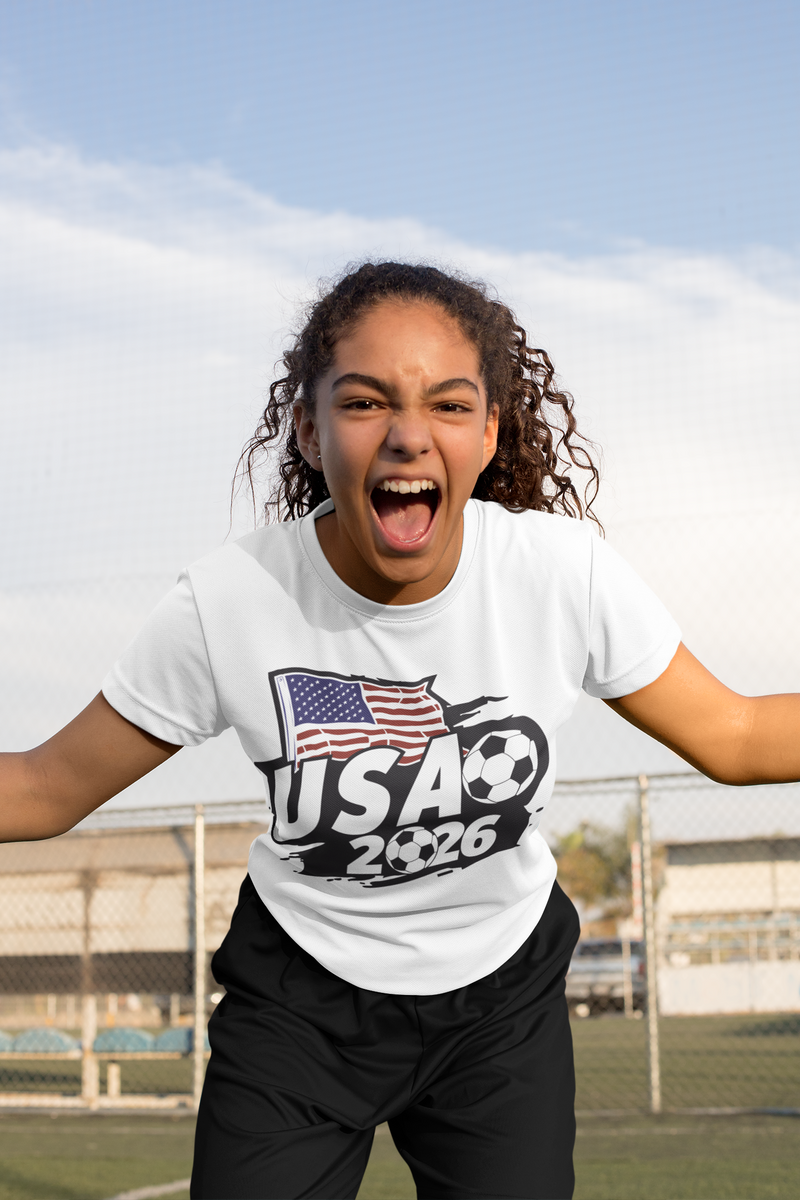 ⚽🇺🇸 USA 2026 – Soccer Graphic Design DTF Transfer FT1205
