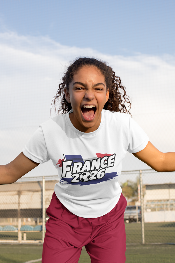 ⚽🔥 France 2026 – Soccer Fan Style  DTF Transfer FT1197