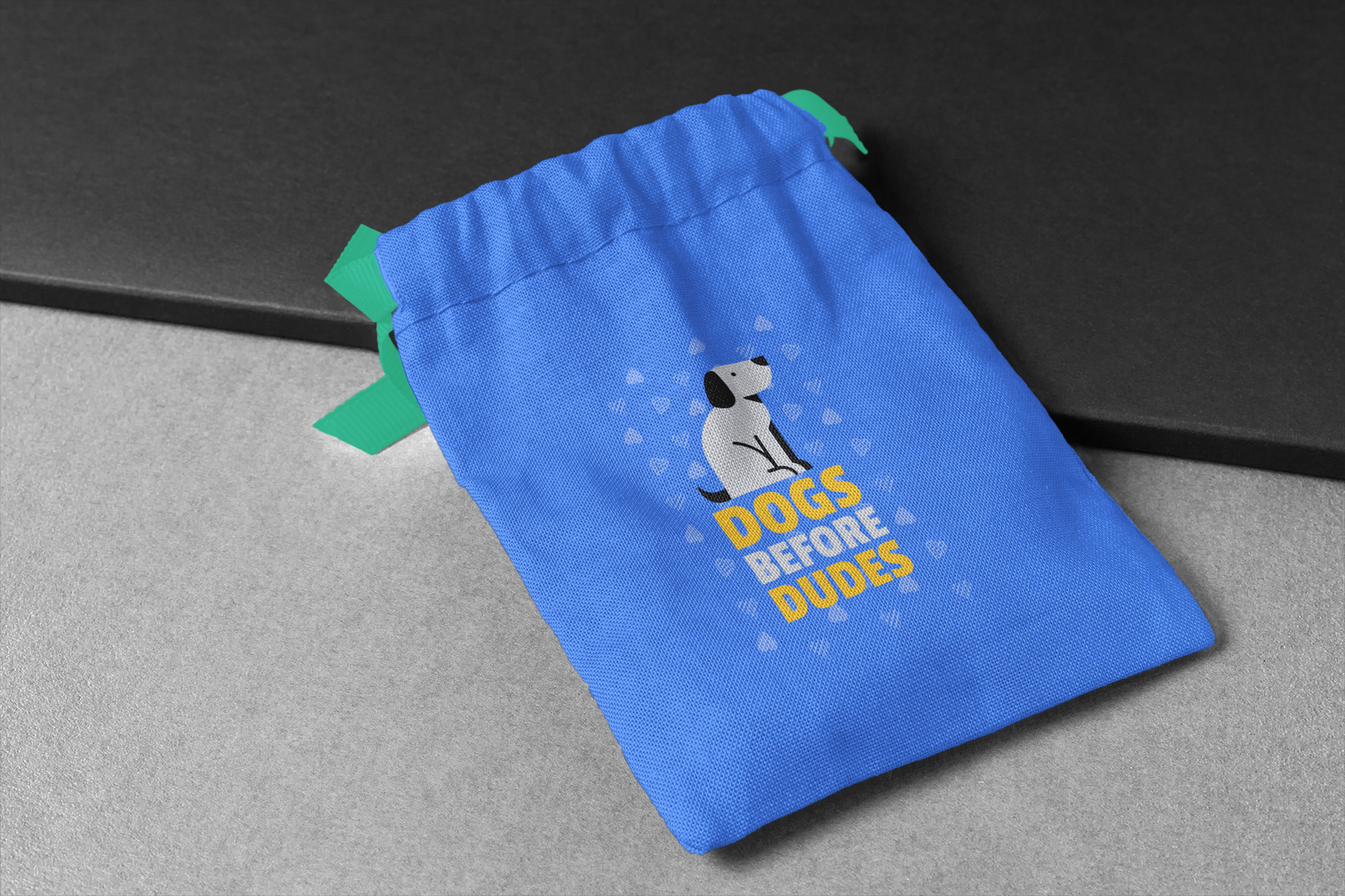 🐶💛 Dogs Before Dudes | Playful Statement DTF Transfer FT853