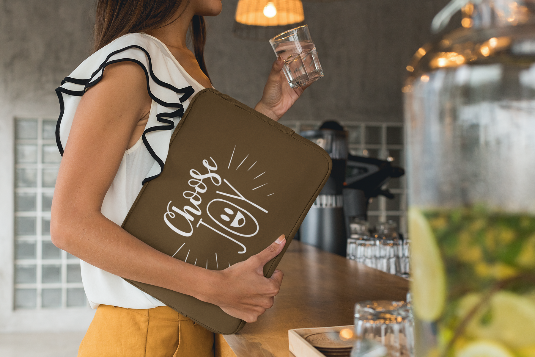 ✨😊 Choose Joy - Playful & Positive Typography Design | DTF Transfer FT924