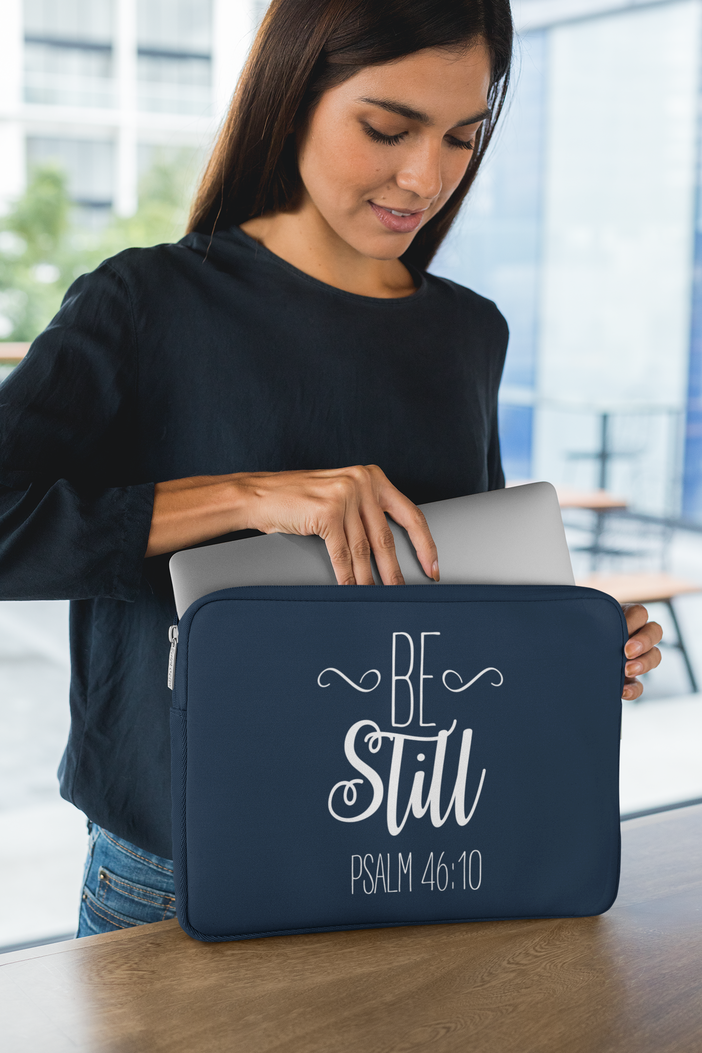 ⭐ Be Still – Psalm 46:10 Faith | DTF Transfer FT927