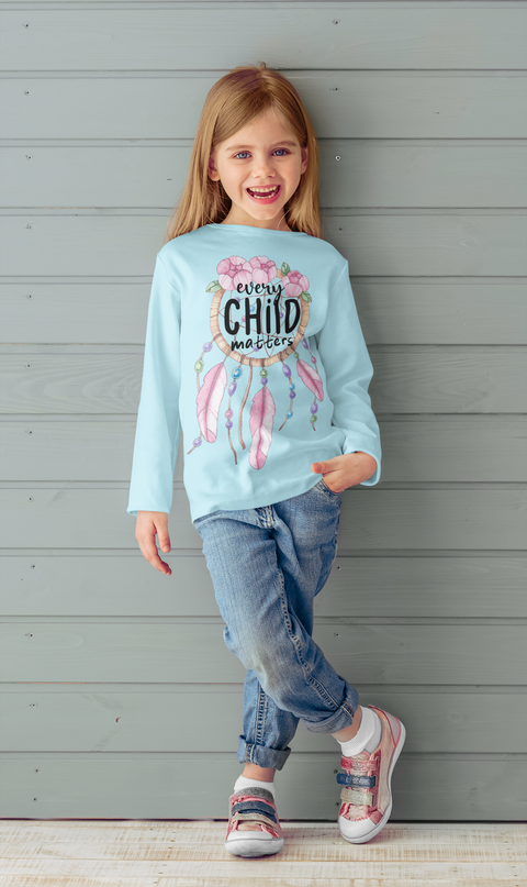 💗 Every Child Matters – Floral Dreamcatcher | DTF Transfer FT978