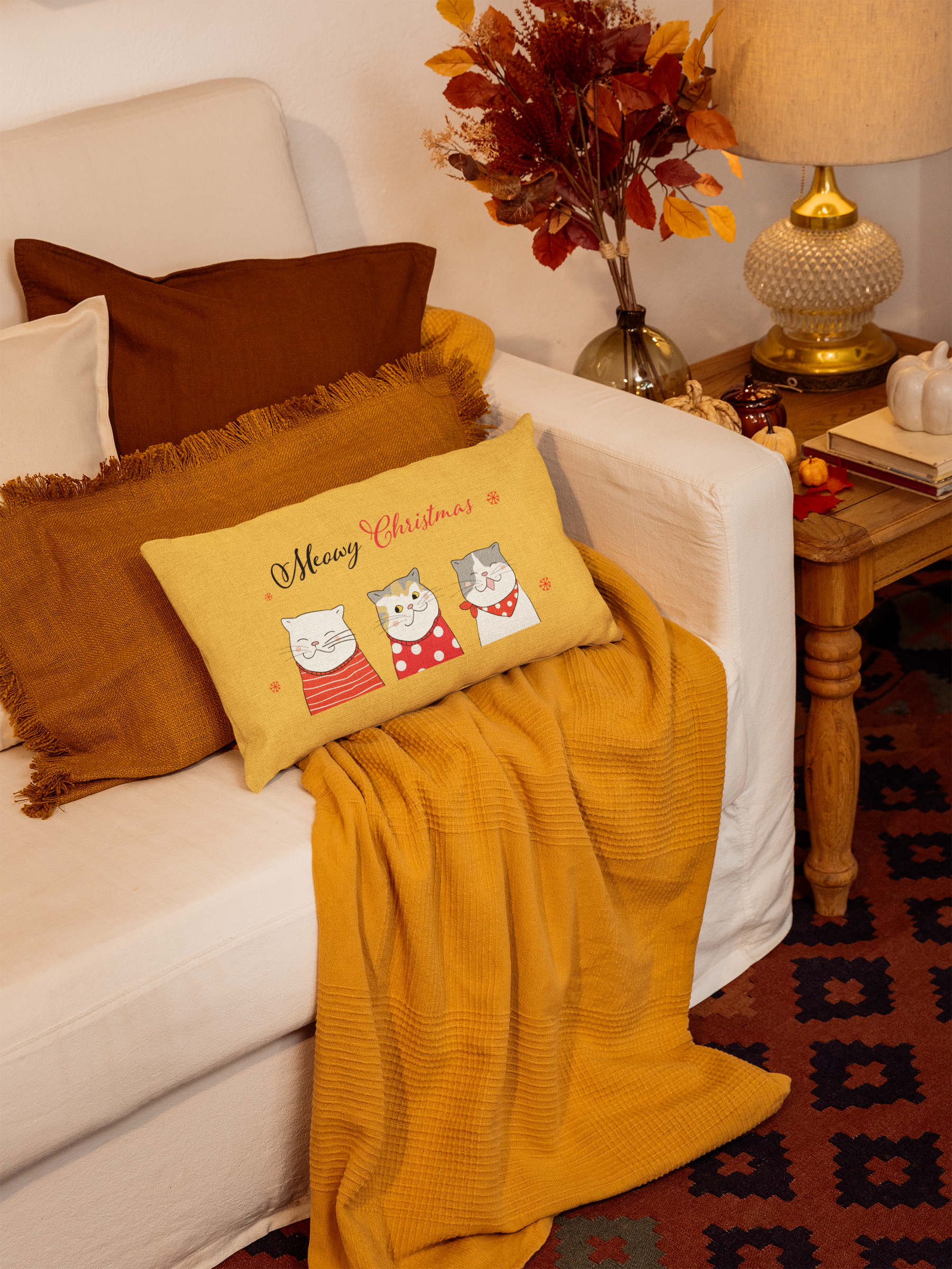 🎄🐾 Meowy Christmas Cute Holiday Cats DTF Transfer FT564