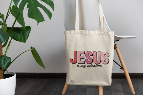 💕 JESUS Is My Valentine – Valentine’s Day | DTF Transfer FT1100