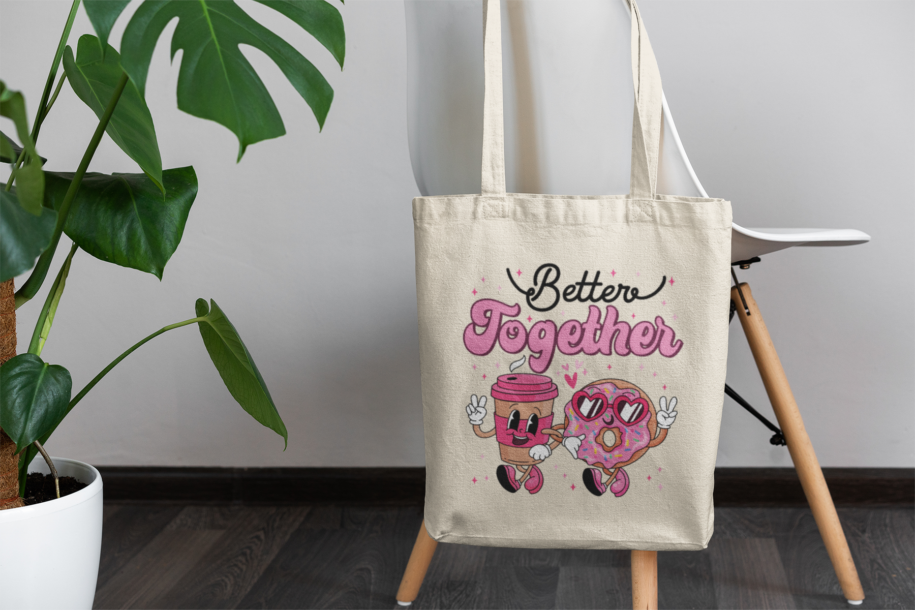 🍩☕ TOGETHER – Valentine’s Day | DTF Transfer FT1090