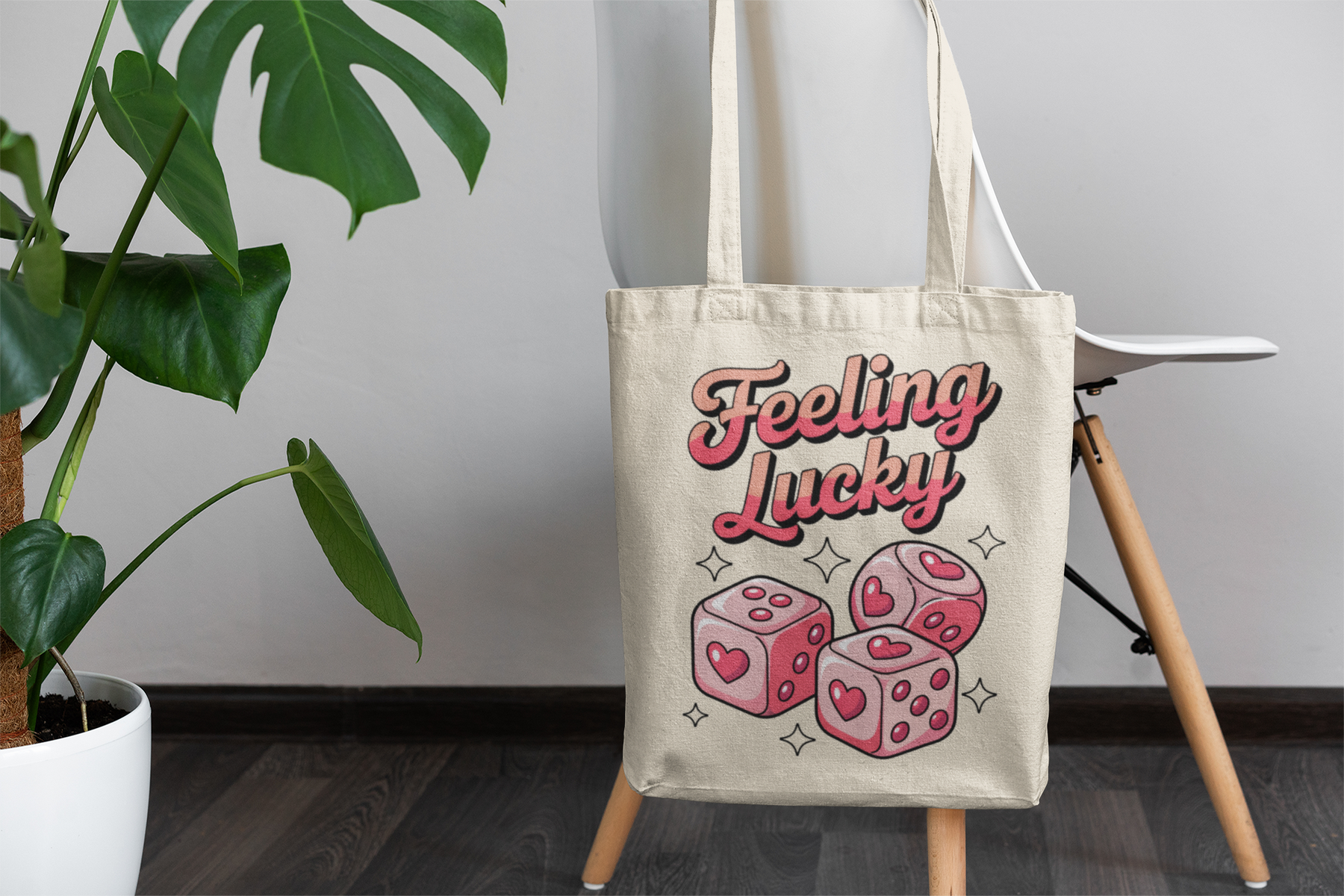 🎲💖 FEELING LUCKY – Valentine’s Day | DTF Transfer FT1097