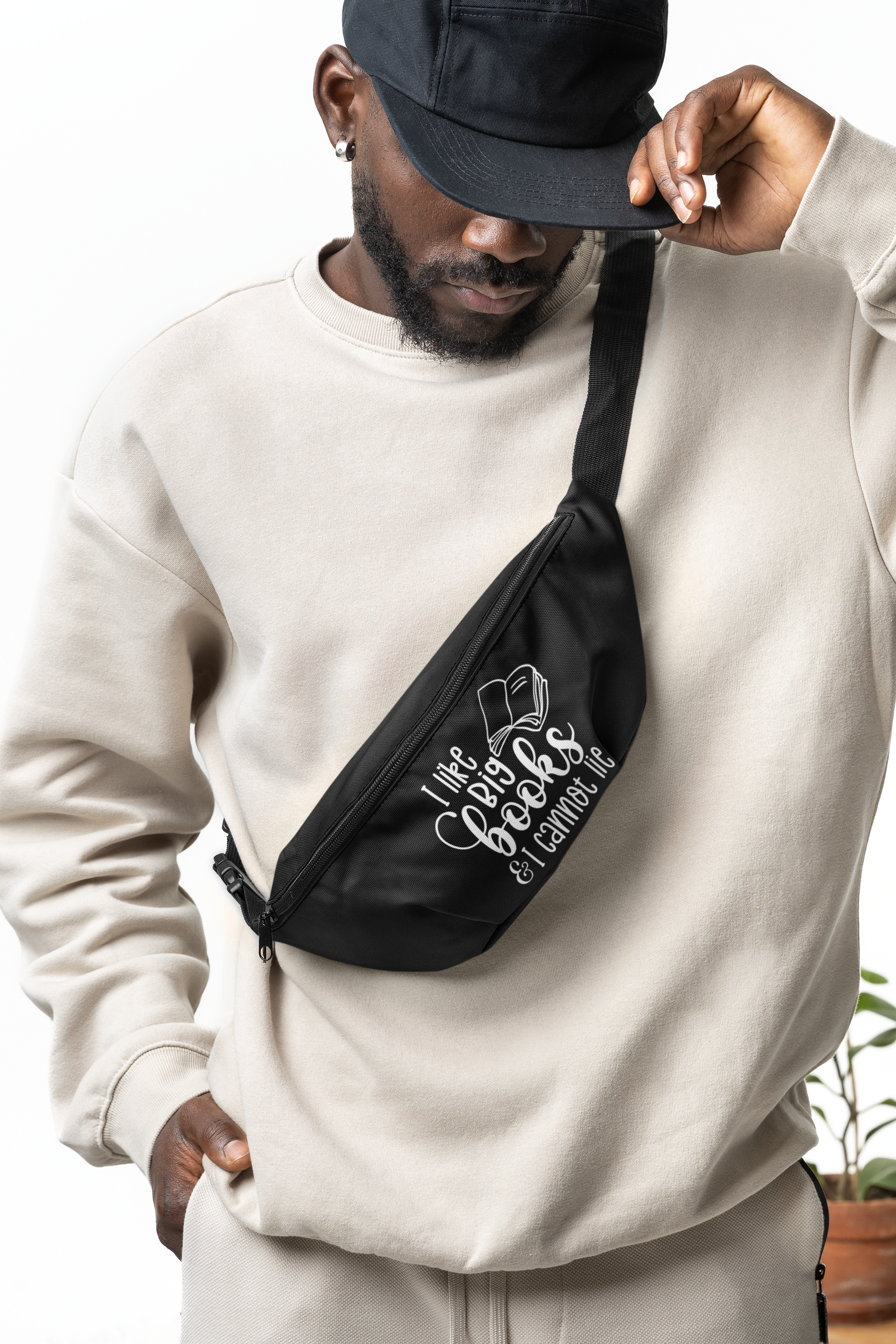 📚 I Like Big Books & I Cannot Lie – Handwritten Style DTF Transfer FT805